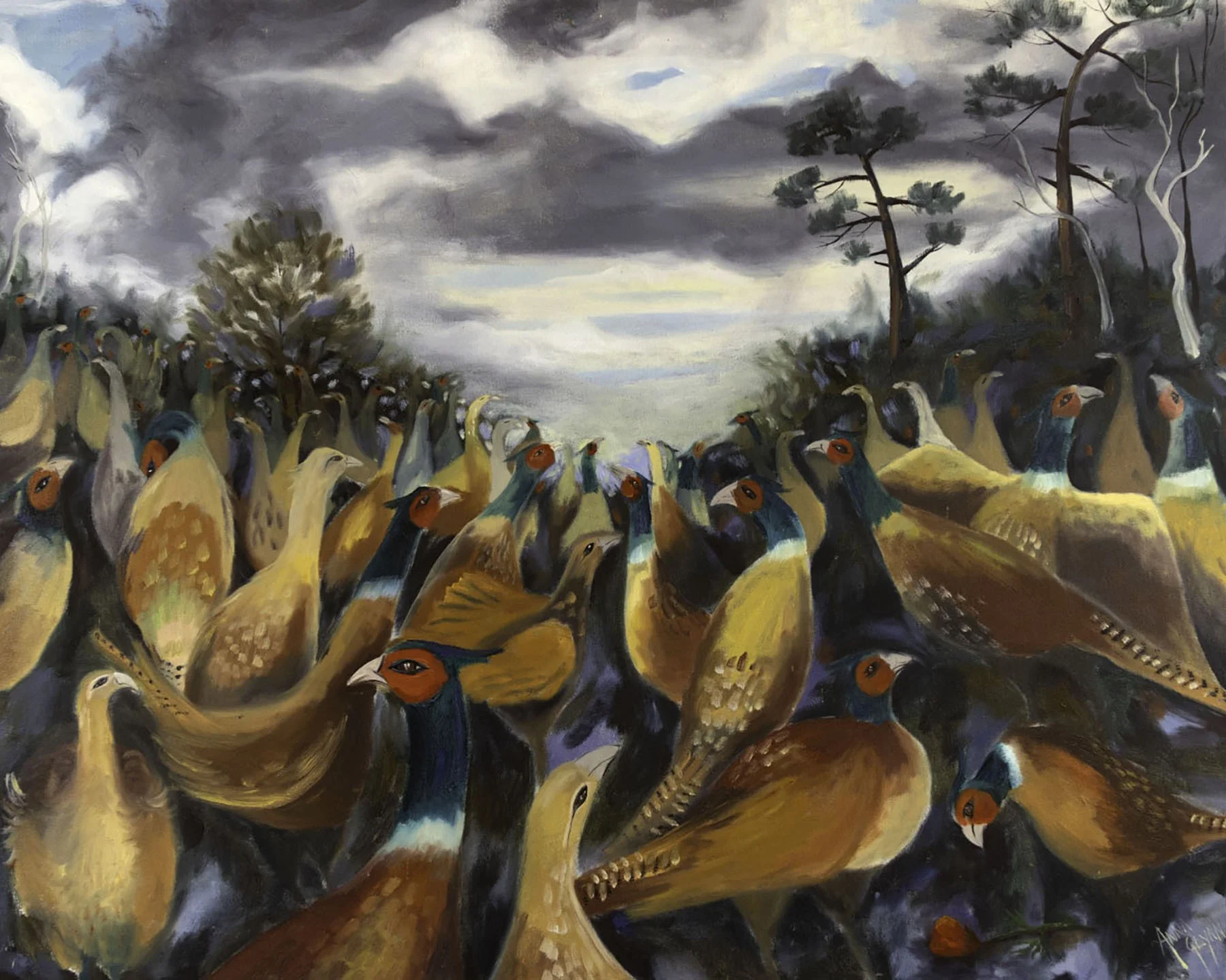 Pheasant Heaven
1994 
Oil on canvas
79 x 99 cm
$8,500