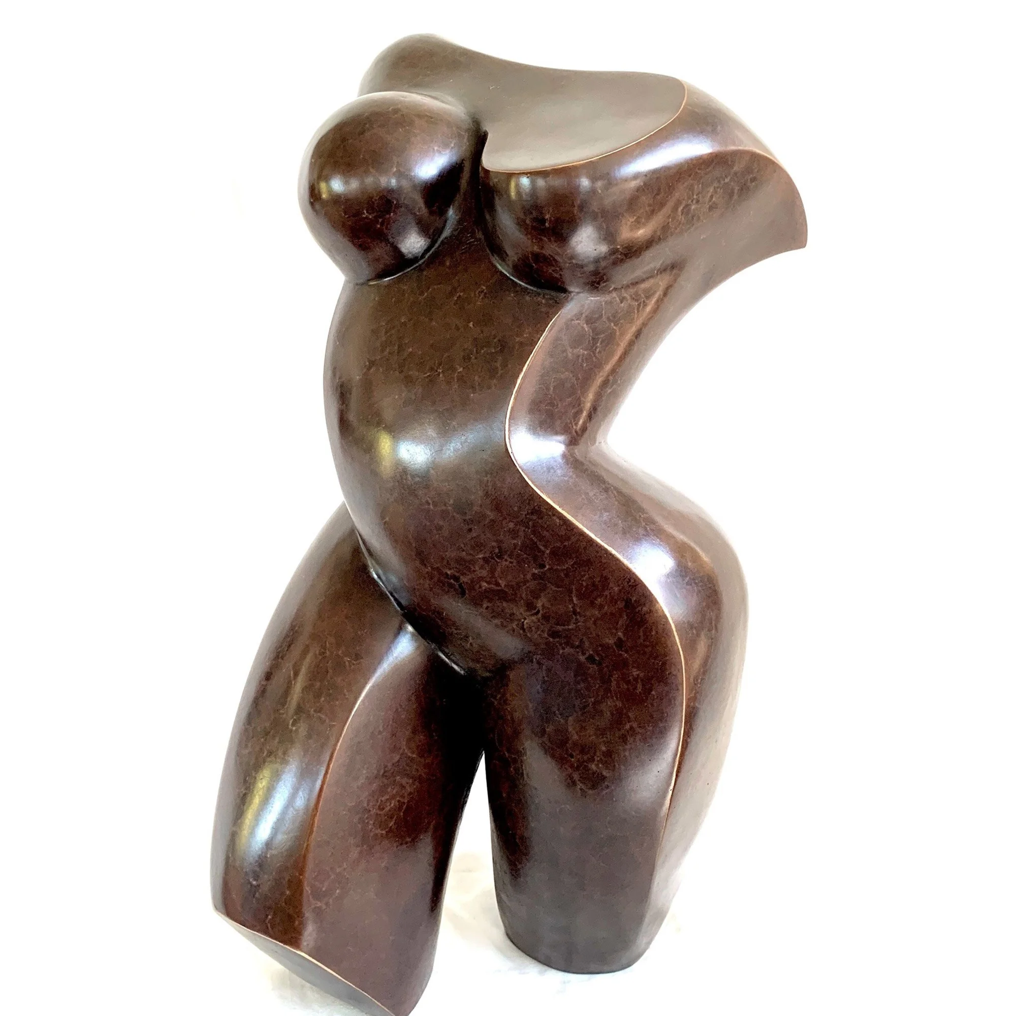 Metamorphosis
bronze with bronze patina 
Edition A/P
56 x 25 x 25 cm