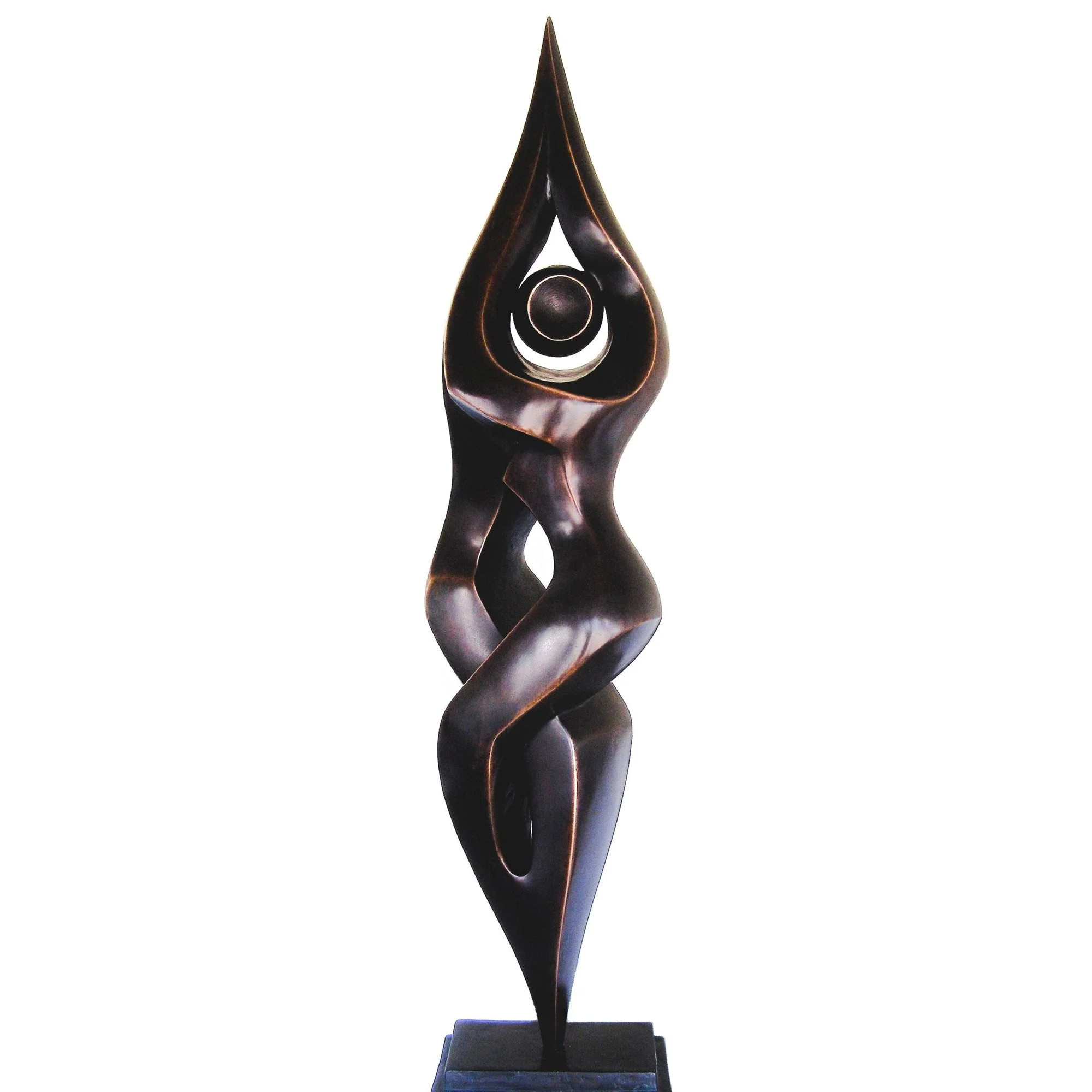 Entwined
bronze 
Edition 1/10
105 x 25 x 20 cm