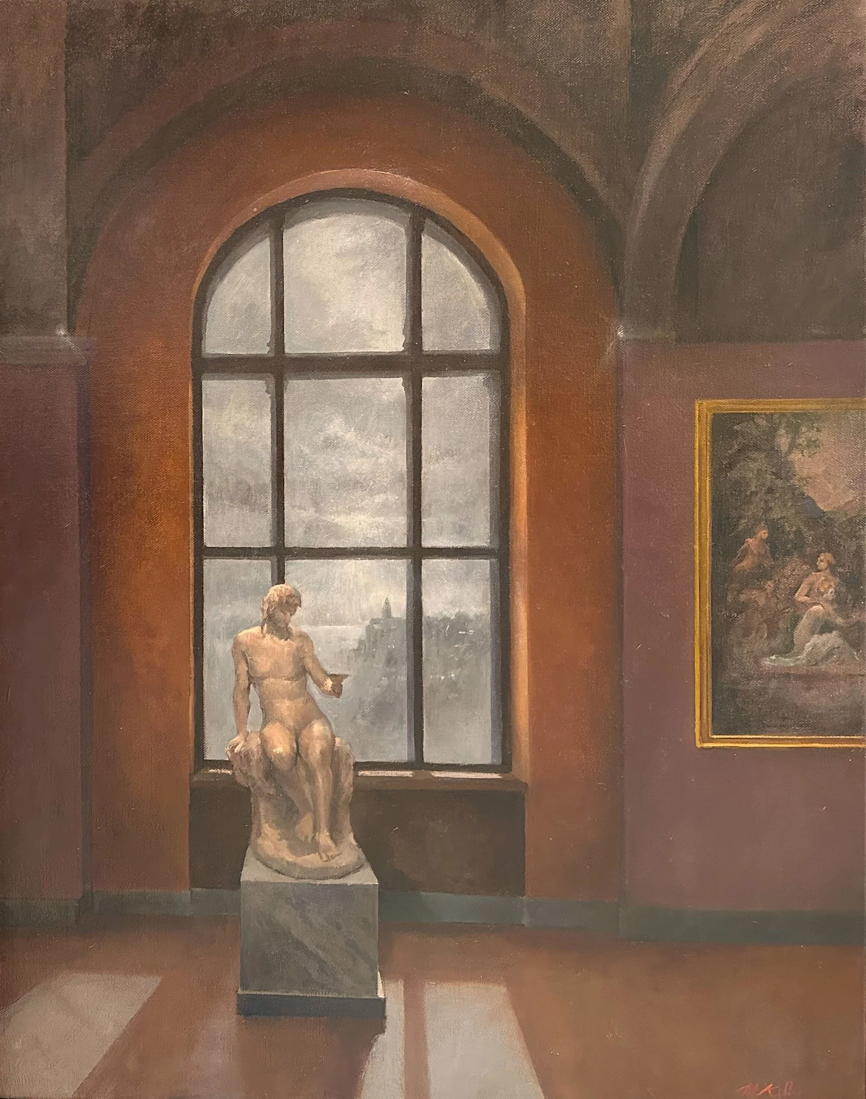 Bacchus in the North
oil on linen 
92 x 71 cm
$ 6,600