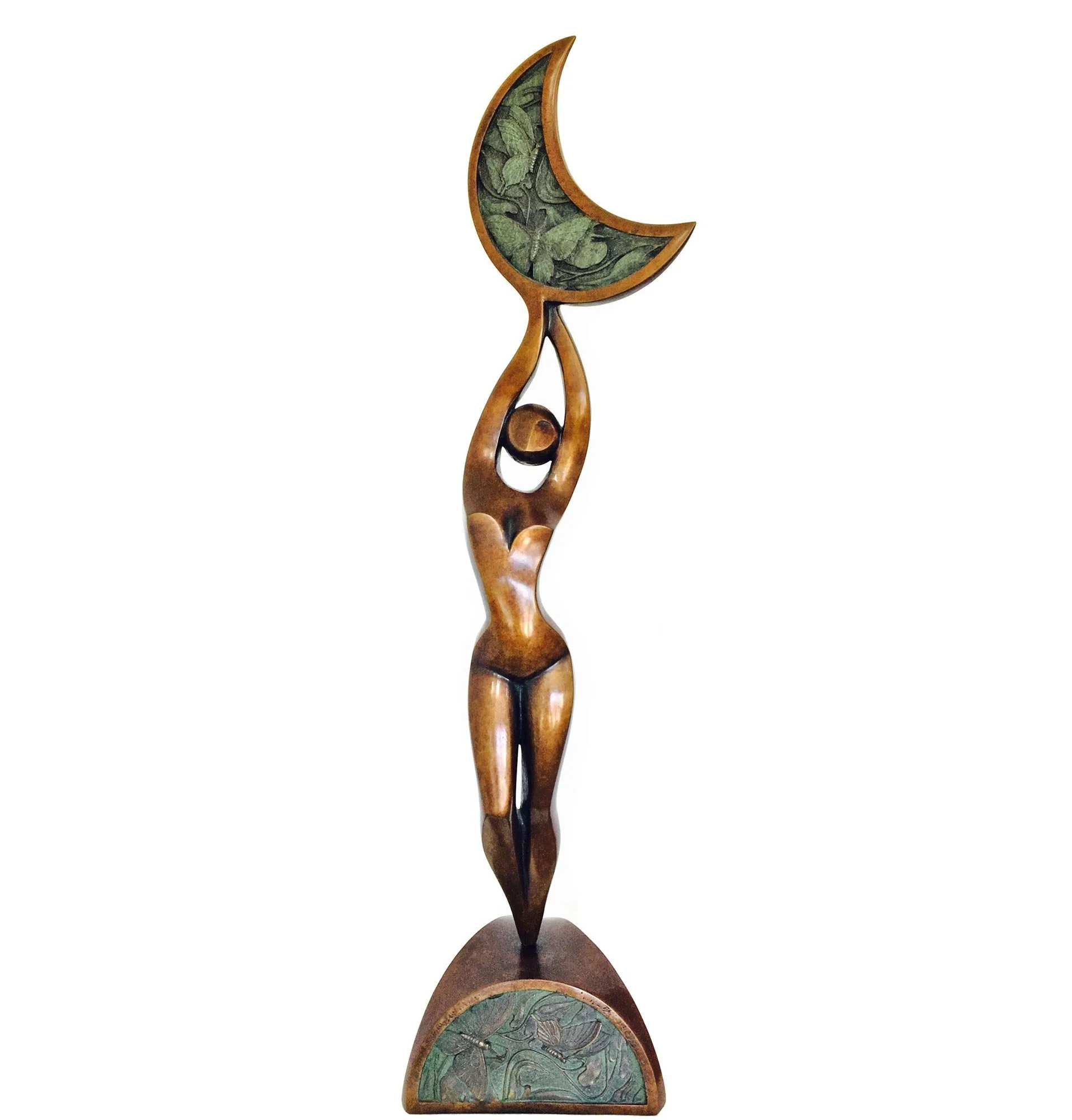 Spring Dawning
bronze with green patina 1/10
120 x 30 x 30 cm
$ 15,000