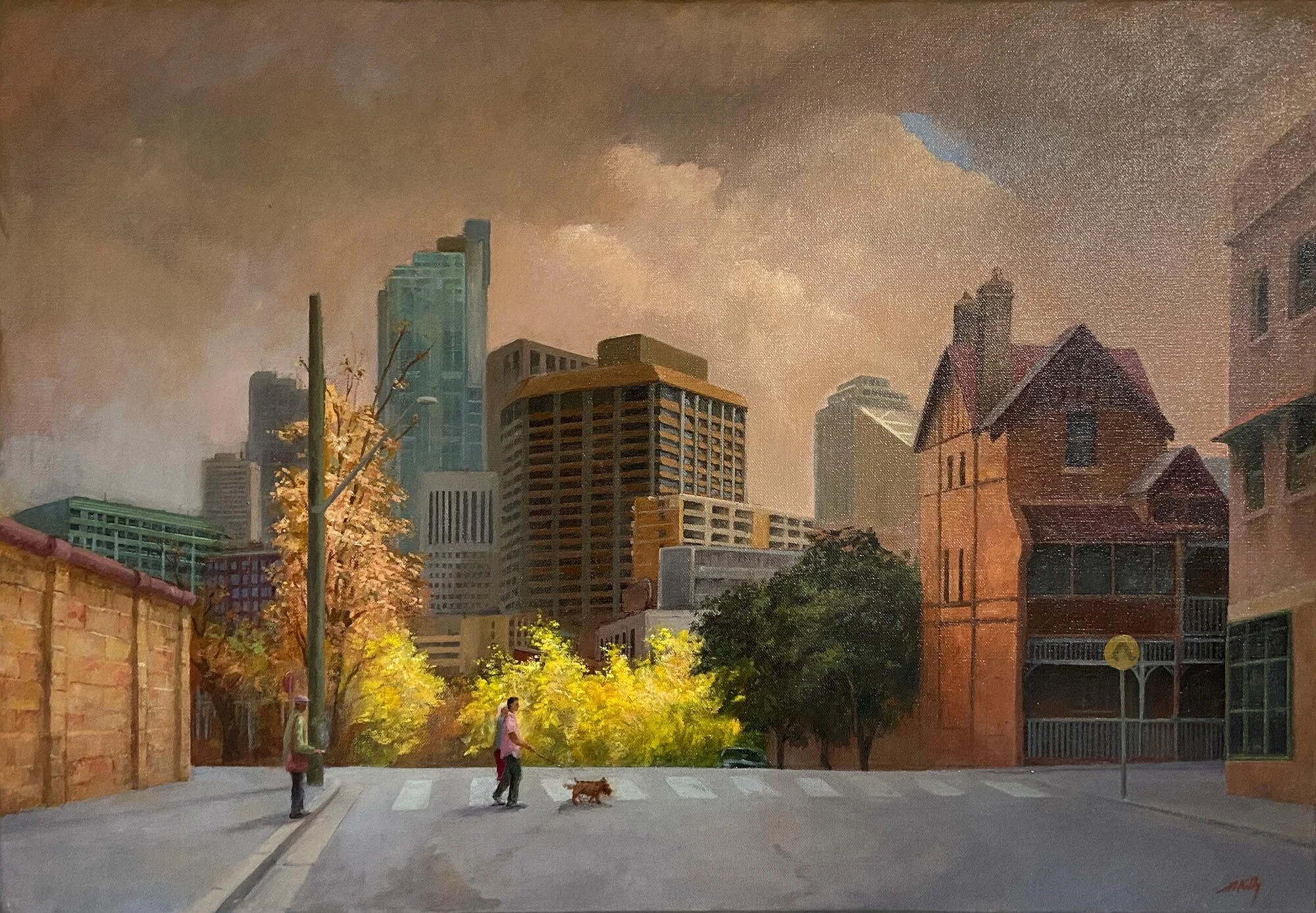 The Crossing
oil on linen
72 x 102 cm
$ 4,500