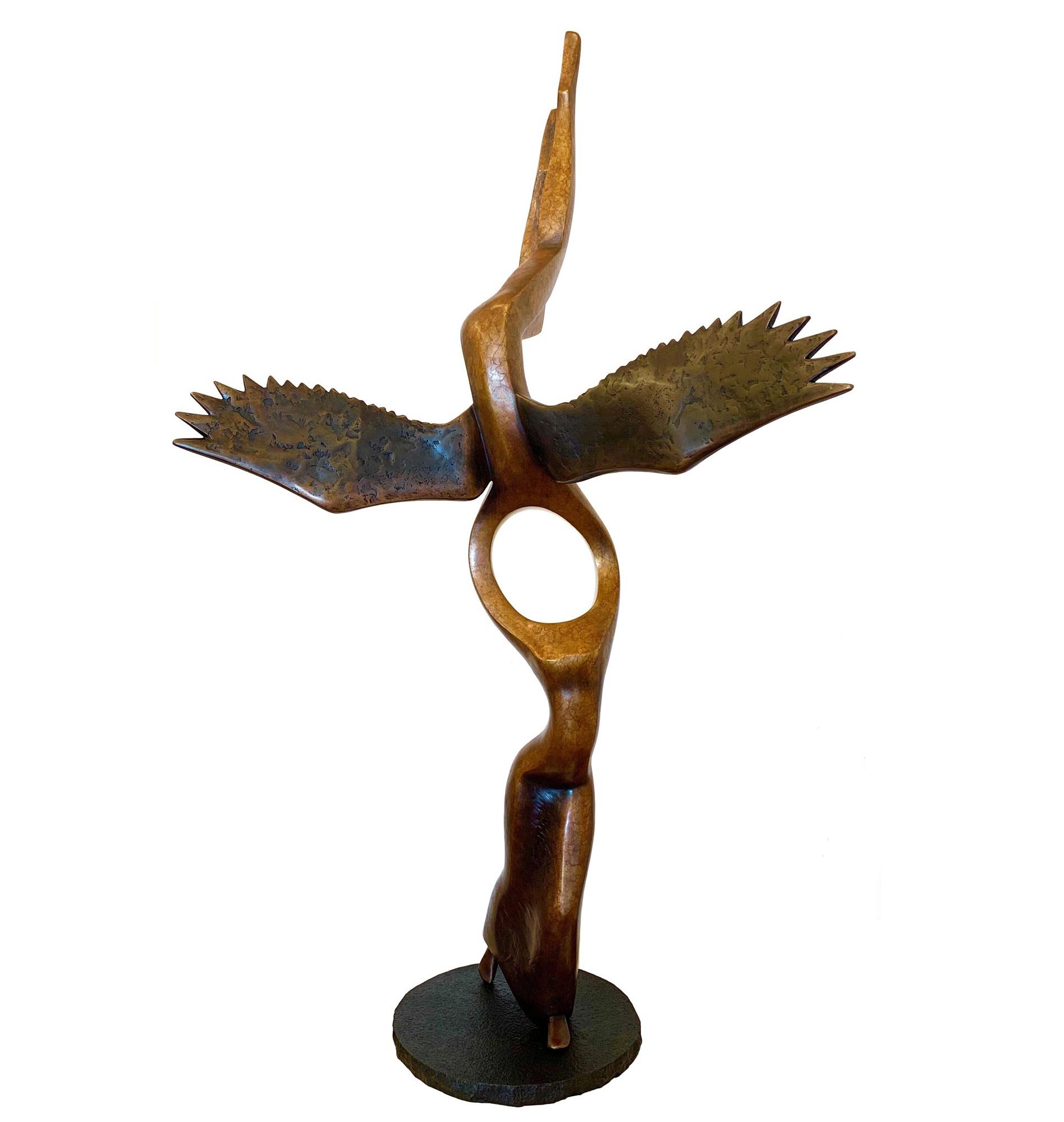 bronze A/P
168 x 93 x 41 cm
created in collaboration with artist/sculptor Larissa Smagarinsky
$ 24,000