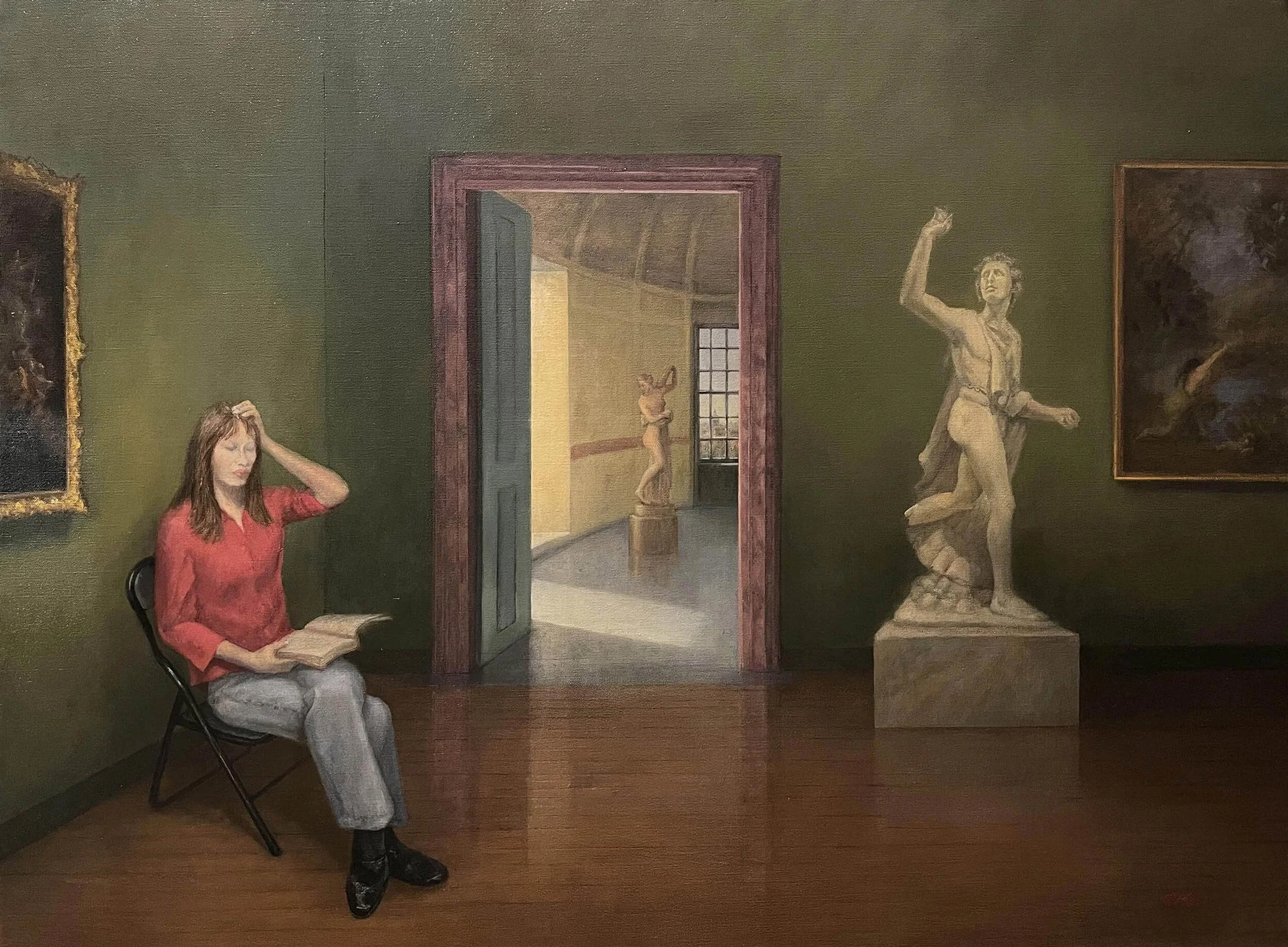 The Idle Hour
oil on linen
102 x 138 cm
$ 7,700