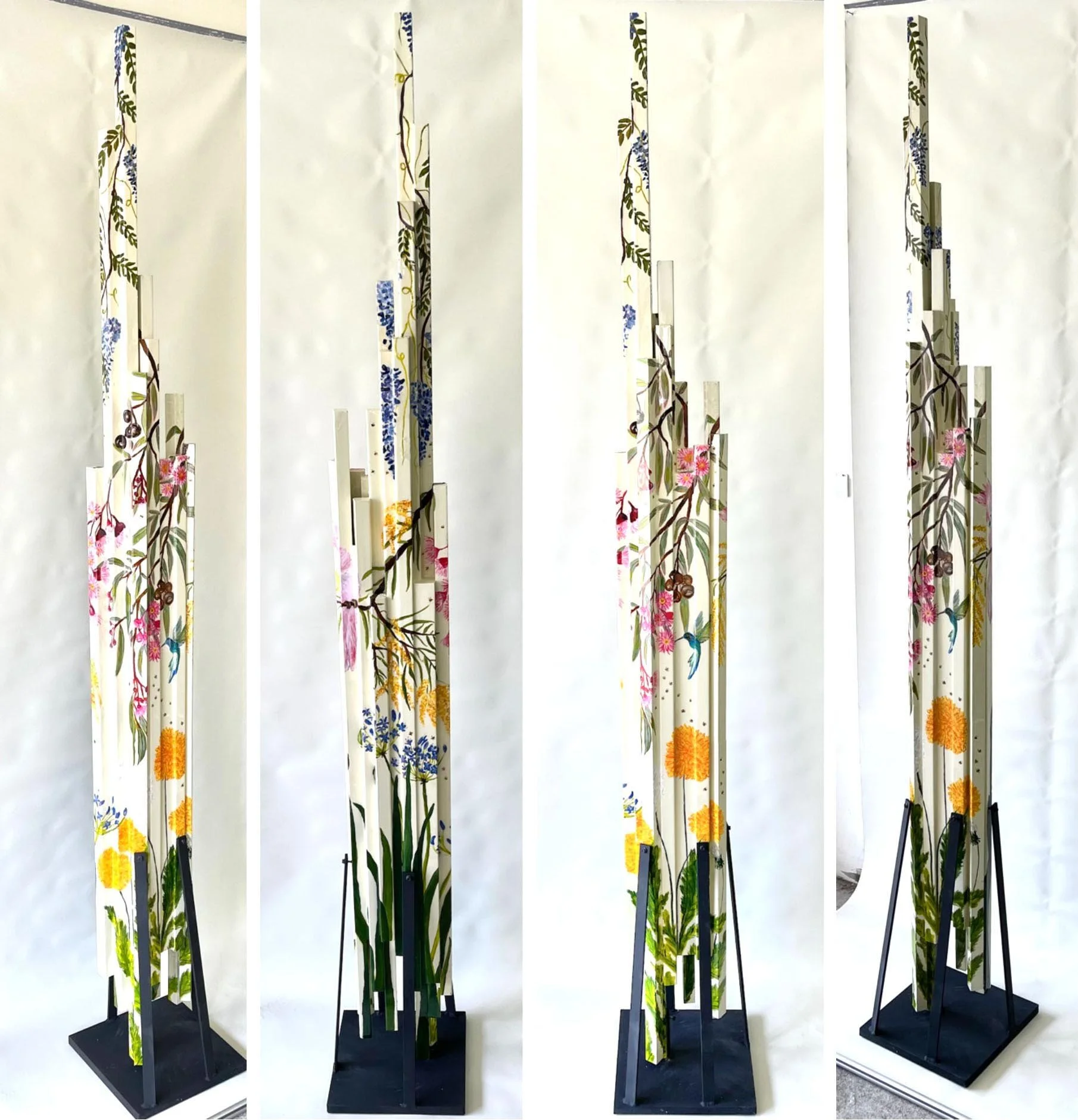 Life Amongst Foliage
wood, glass epoxy
210 x 22 x 27 cm
$ 4,800