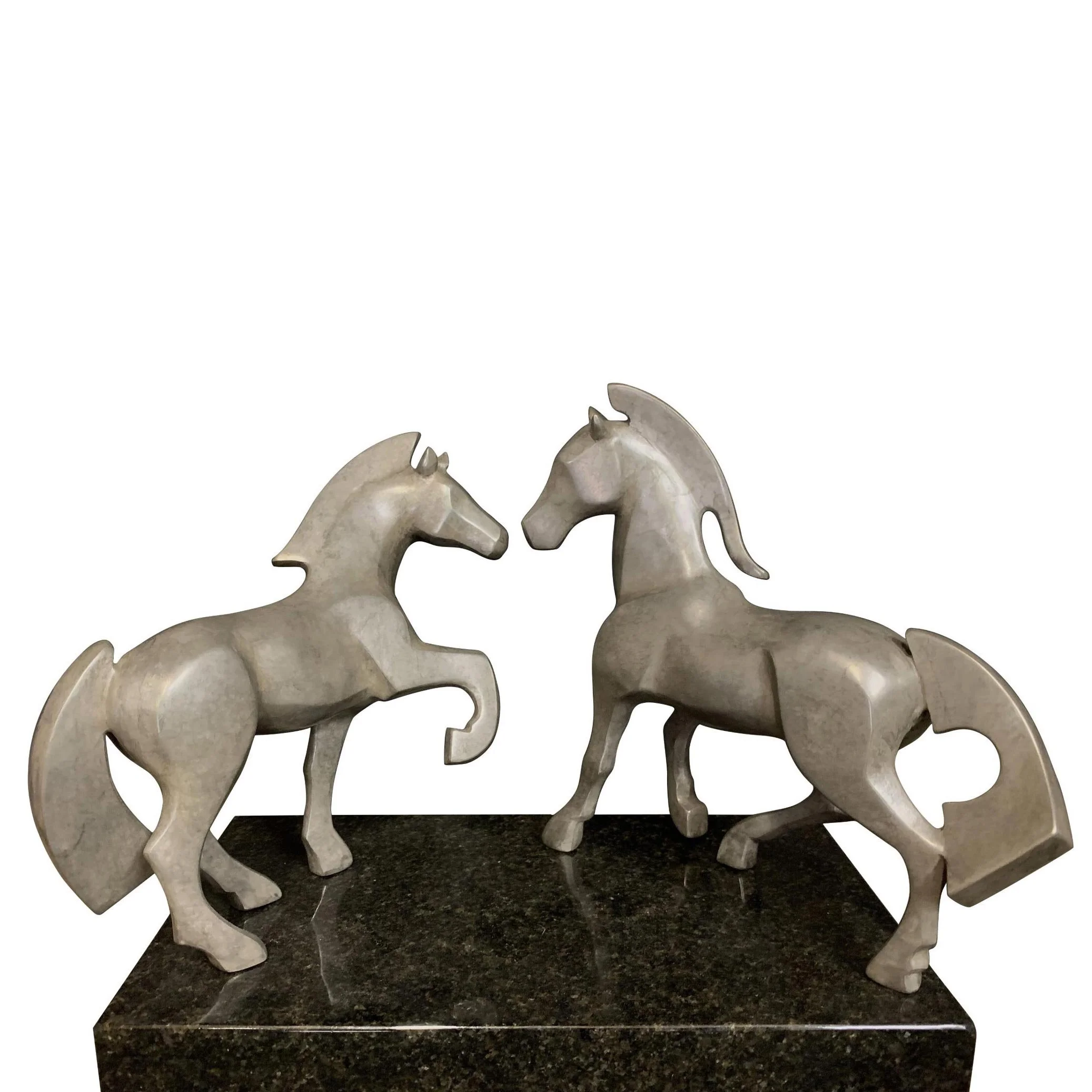 First Meeting
bronze with silver nitrate patina A/P 
40 x 20 x 25 cm
$ 6,800