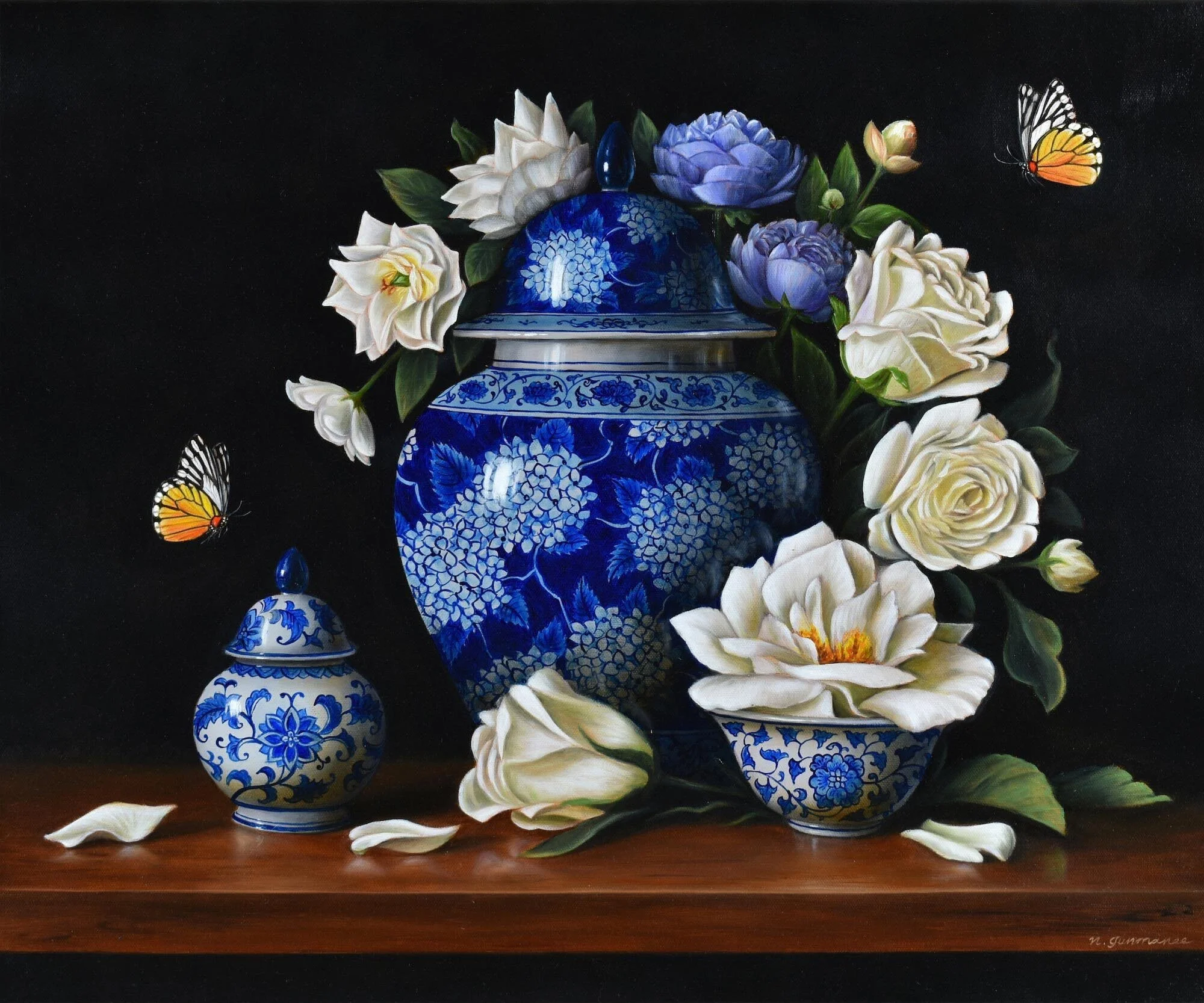 Regal 
oil on canvas 
50 x 60cm