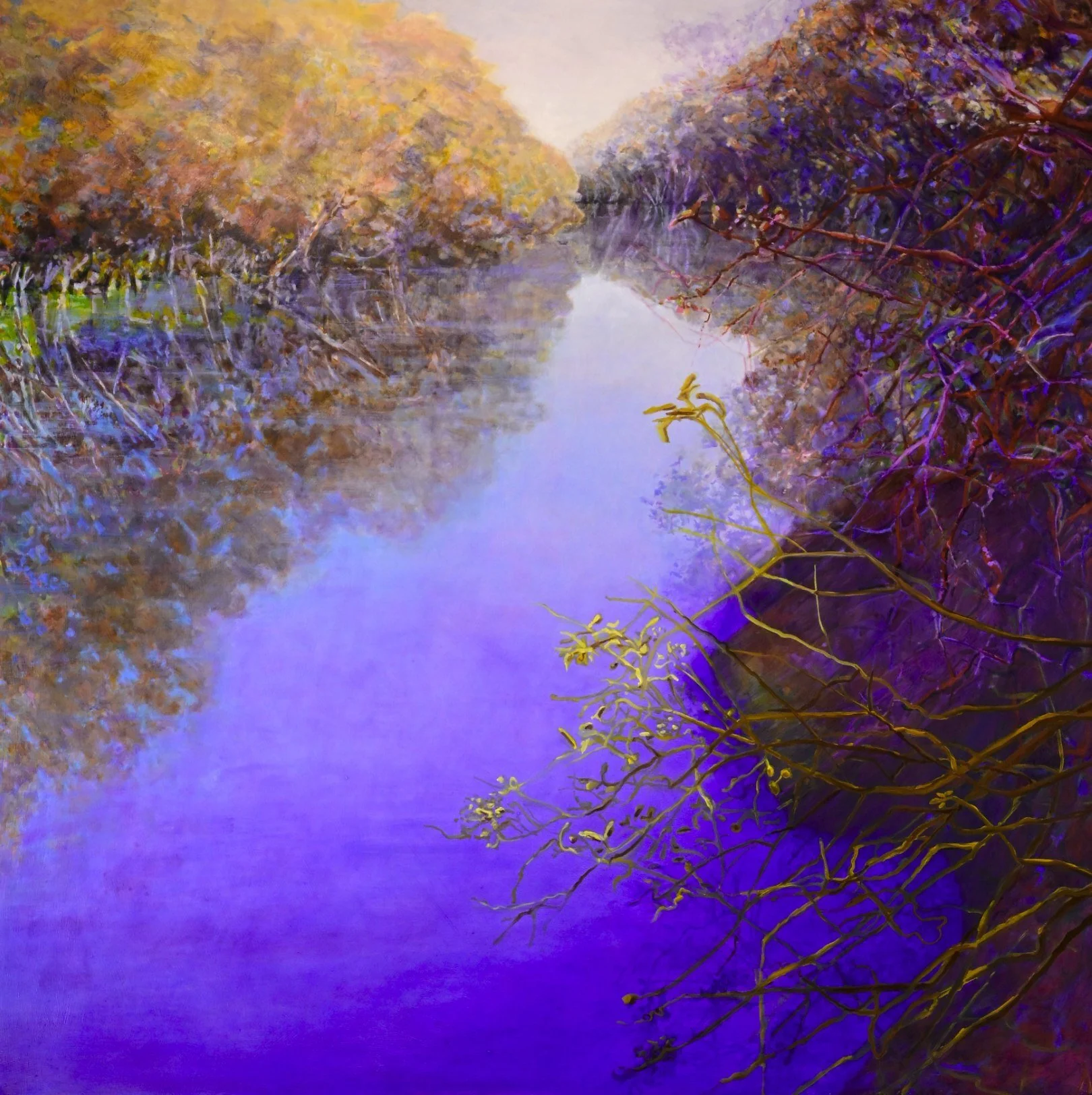 As Old As Time
oil on birch panel
120 x 120 cm