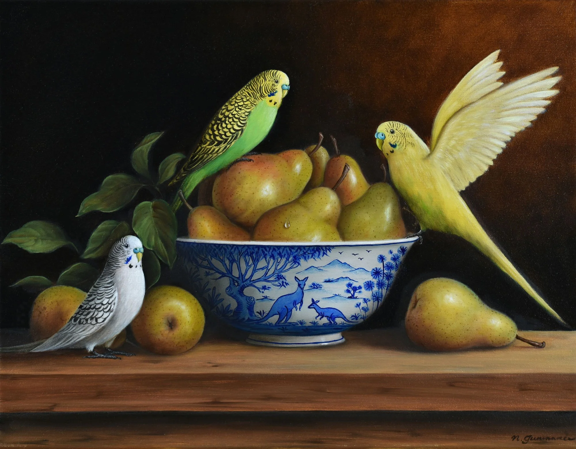 Sweet company 
oil on canvas
35 x 45 cm