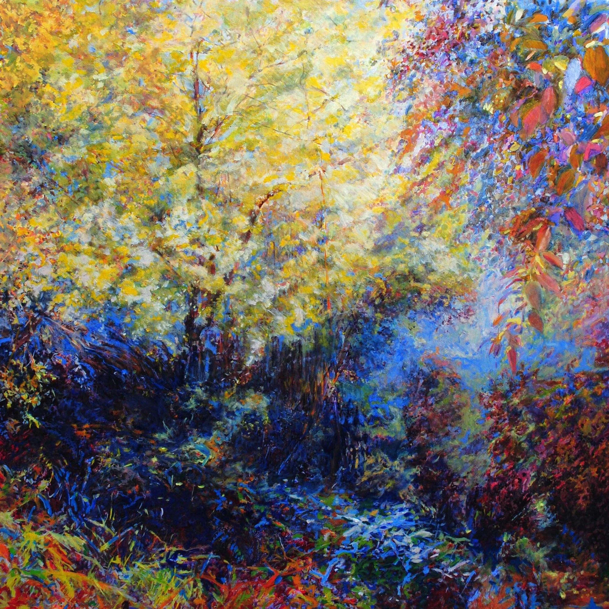Saffron Afternoon
oil on birch panel
120 x 120 cm
[ sold ]