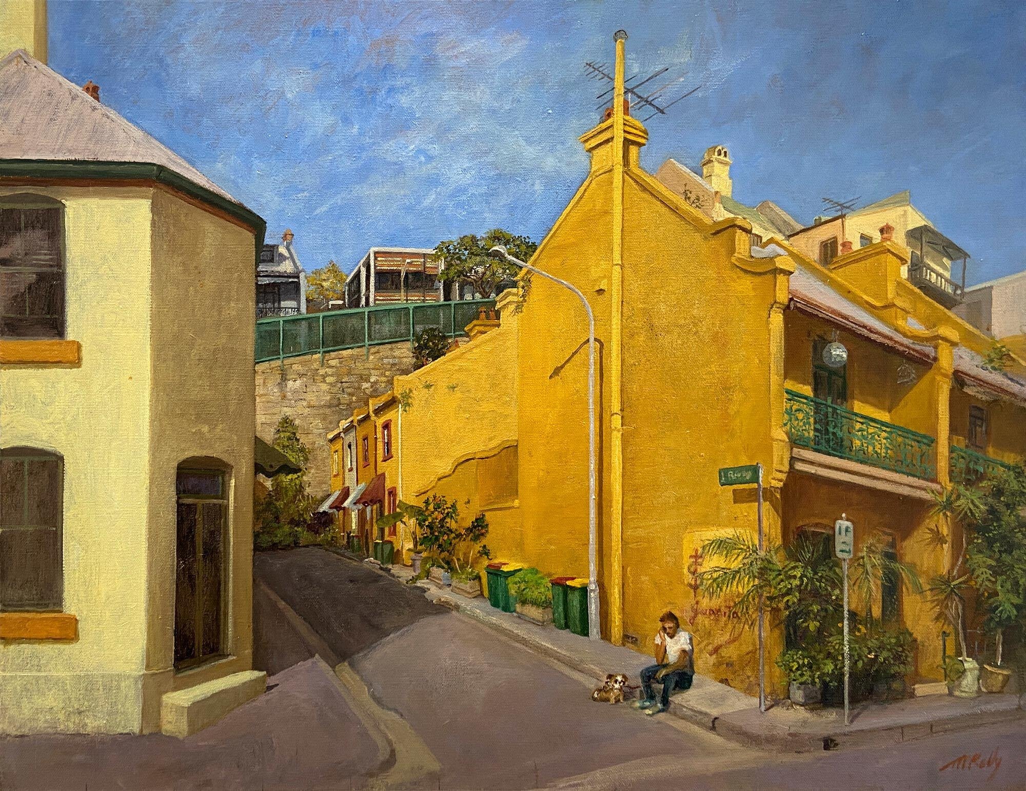 Morning in Woolloomooloo
oil on linen
72 x 92 cm