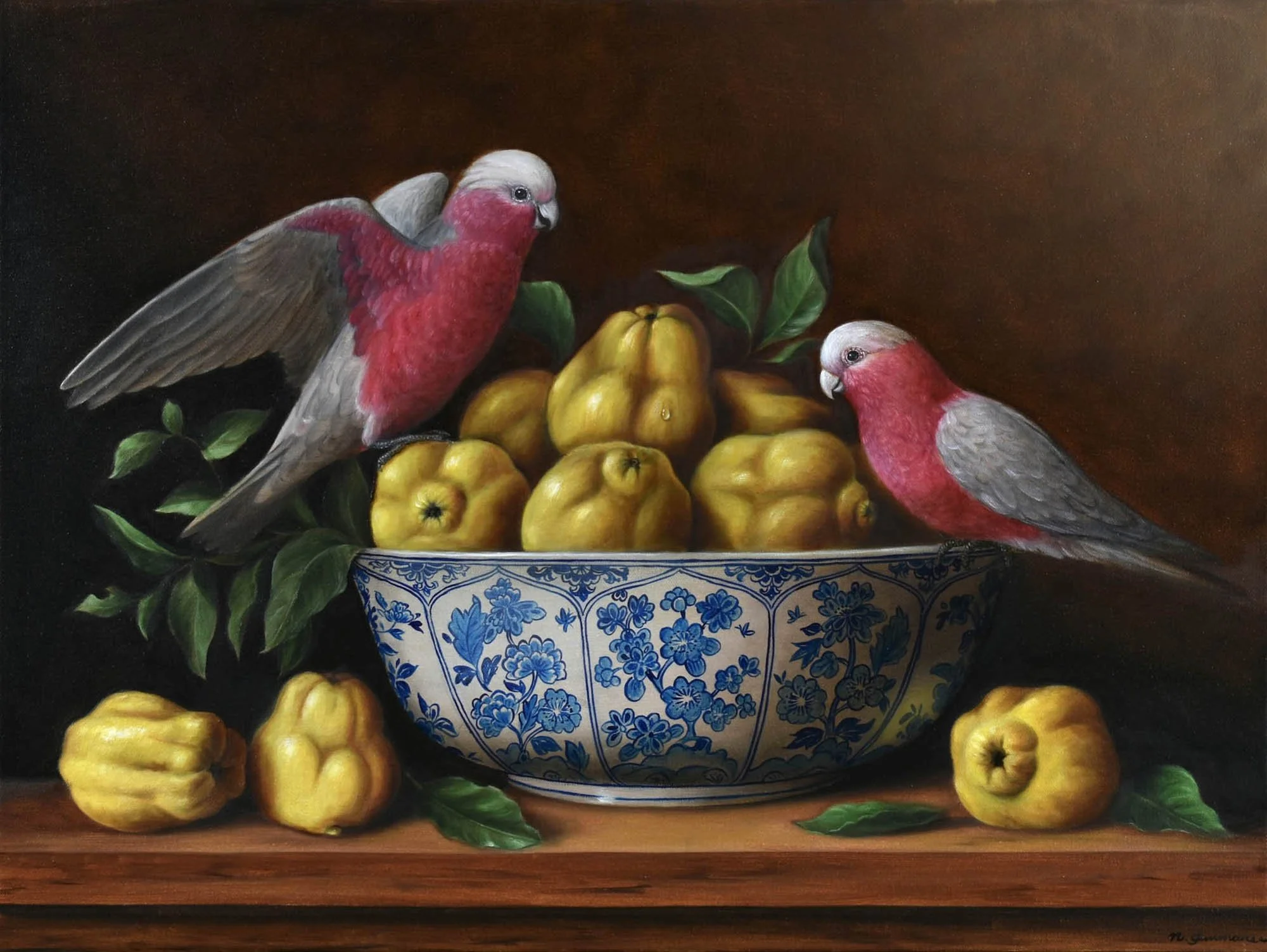 When quinces blushed
oil on canvas
40 x 60 cm