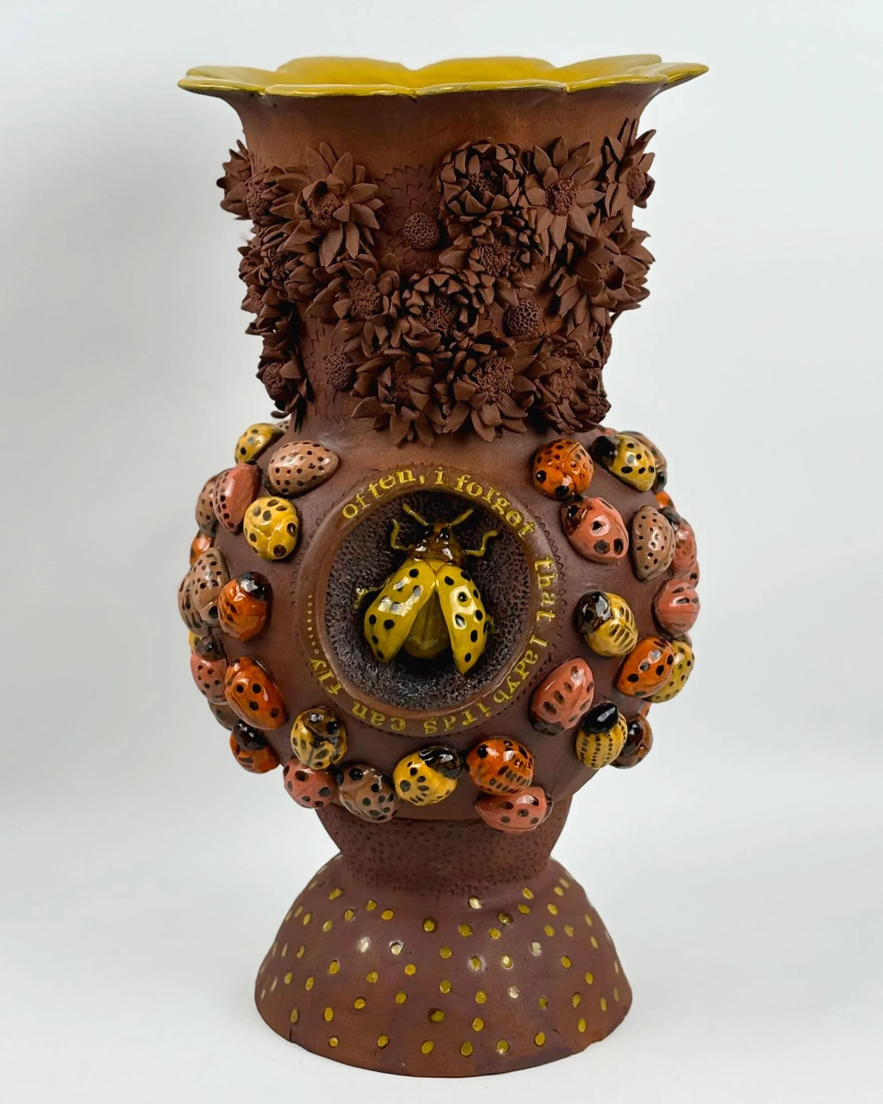 Often, I Forget That Ladybirds Can Fly
red earth clay, semi glazed
36 x 20 x 20 cm
$ 2,800