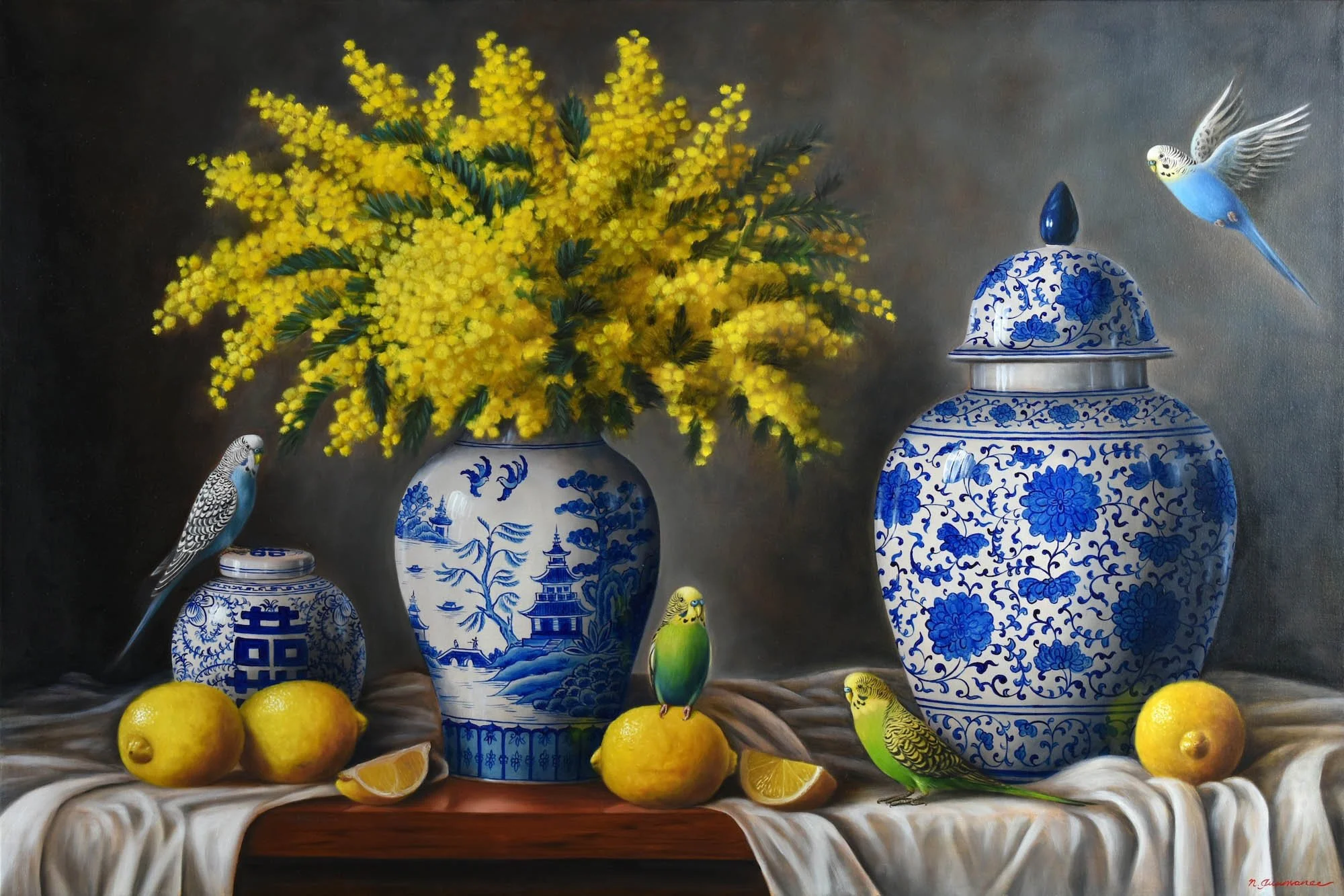 A little spring assembled
oil on canvas
60 x 90 cm