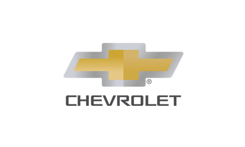 Chevrolet logo with manufacturer's name underneath.