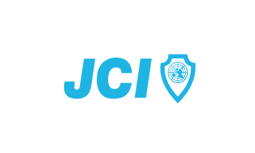 JCI logo with a shield emblem to the right of the text.