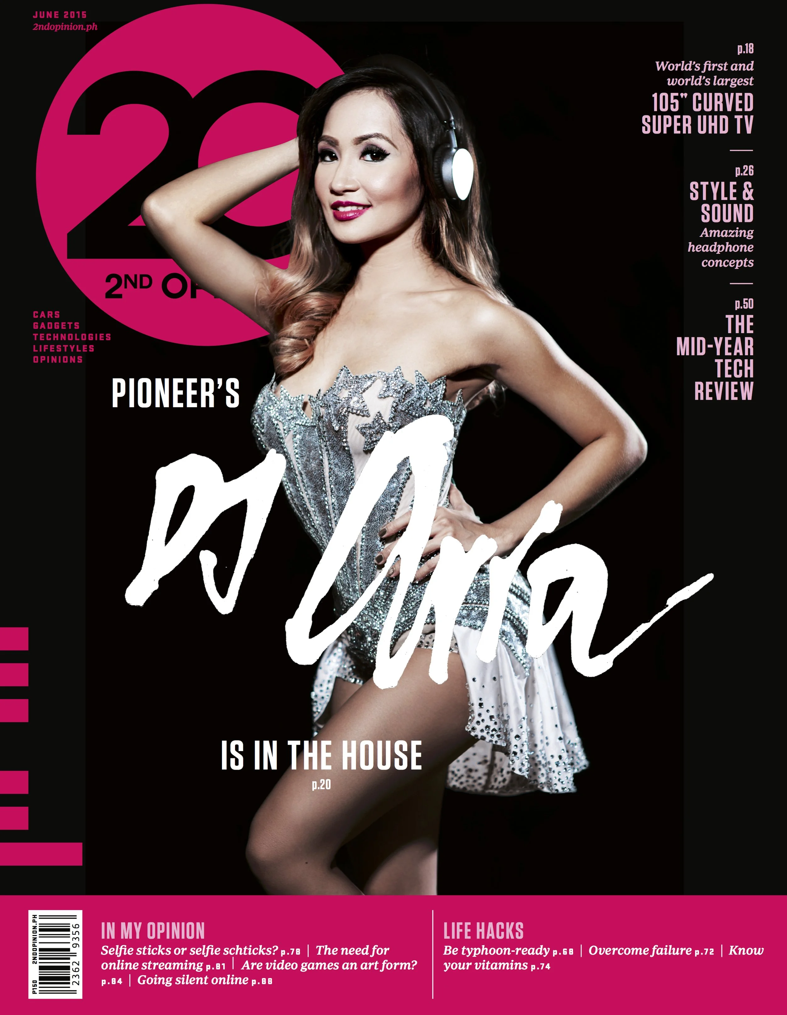 Arra on the cover of 2nd Opinion