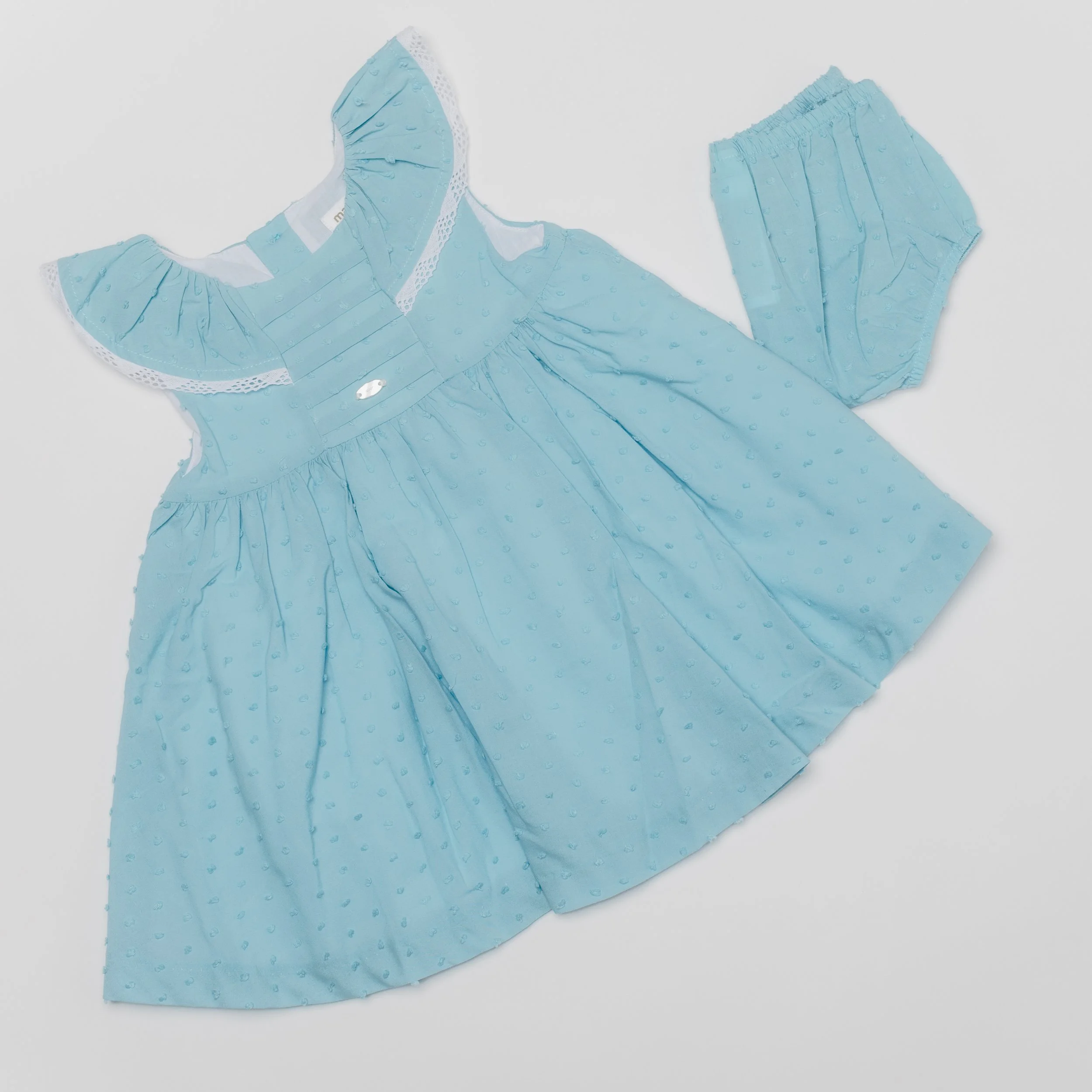Vestido Azul Puntos