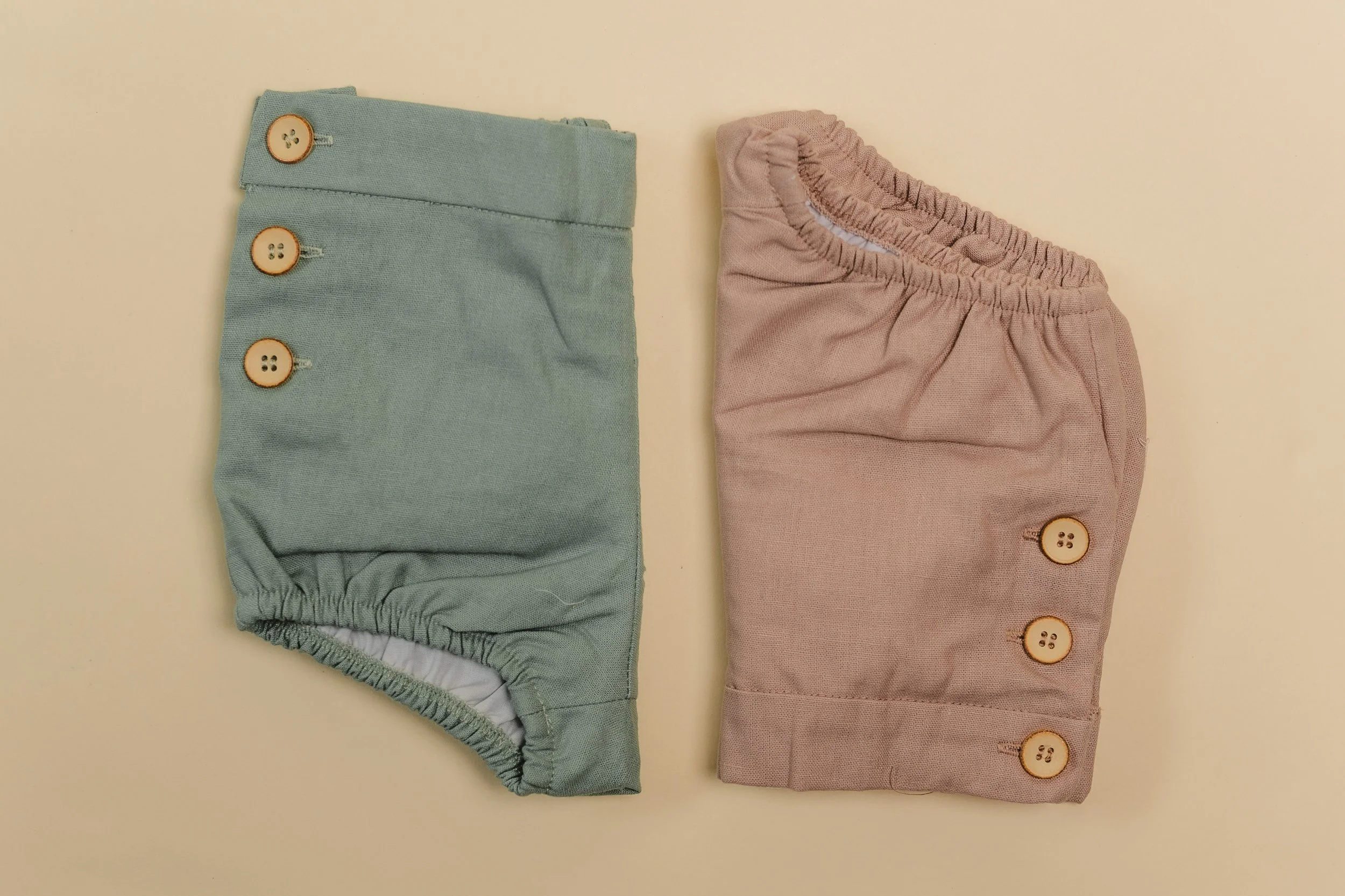 Short corto verde y uva