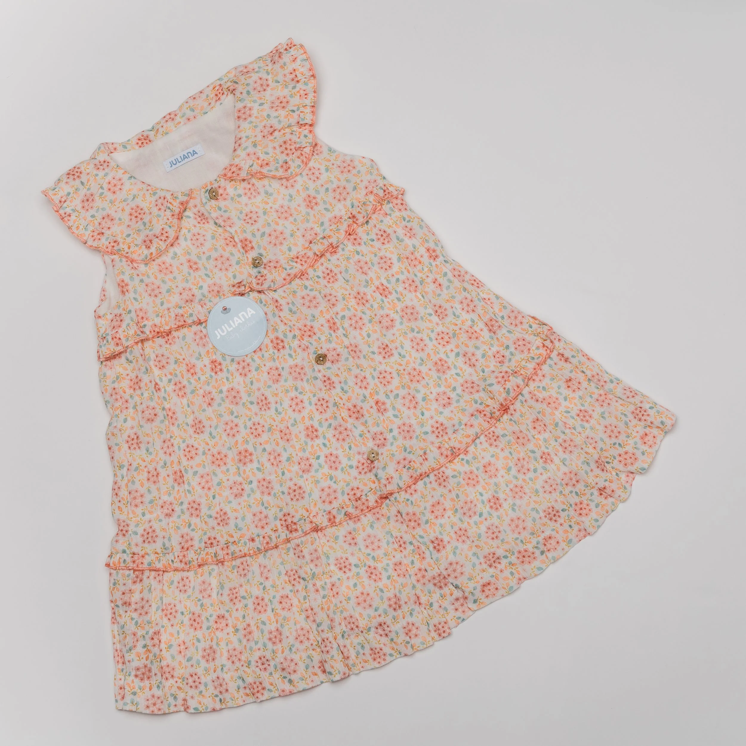 Vestido Floreado de Bebé