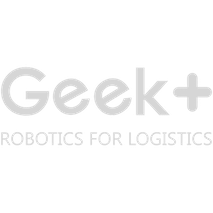 Geek+ logo with the text 'Robotics for Logistics' beneath it.