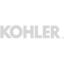 Kohler logo in black and white.