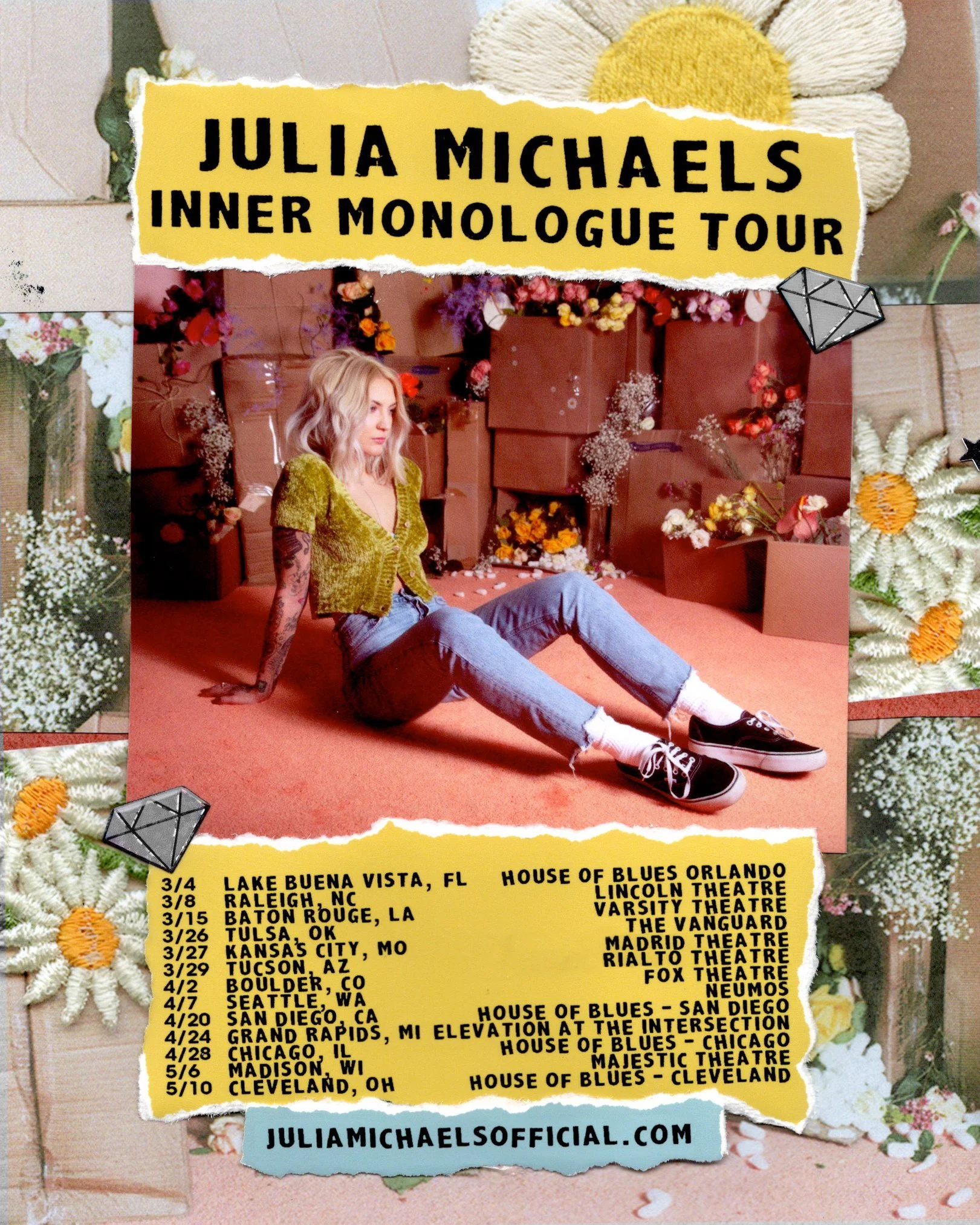 Julia Michaels 2019 US Tour: Stylist Assistant