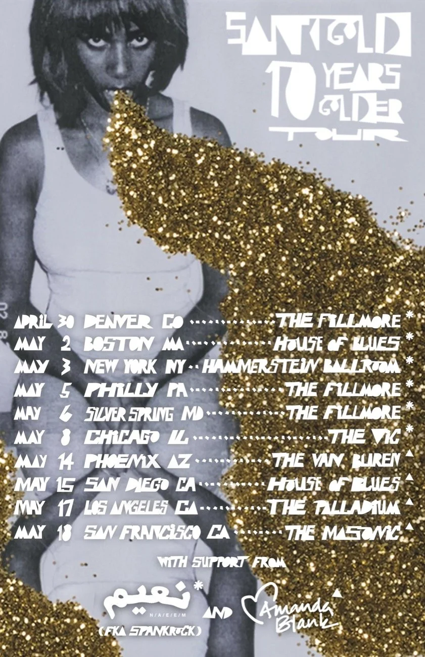 Santigold 10 Years Golder Tour: Stylist Assistant