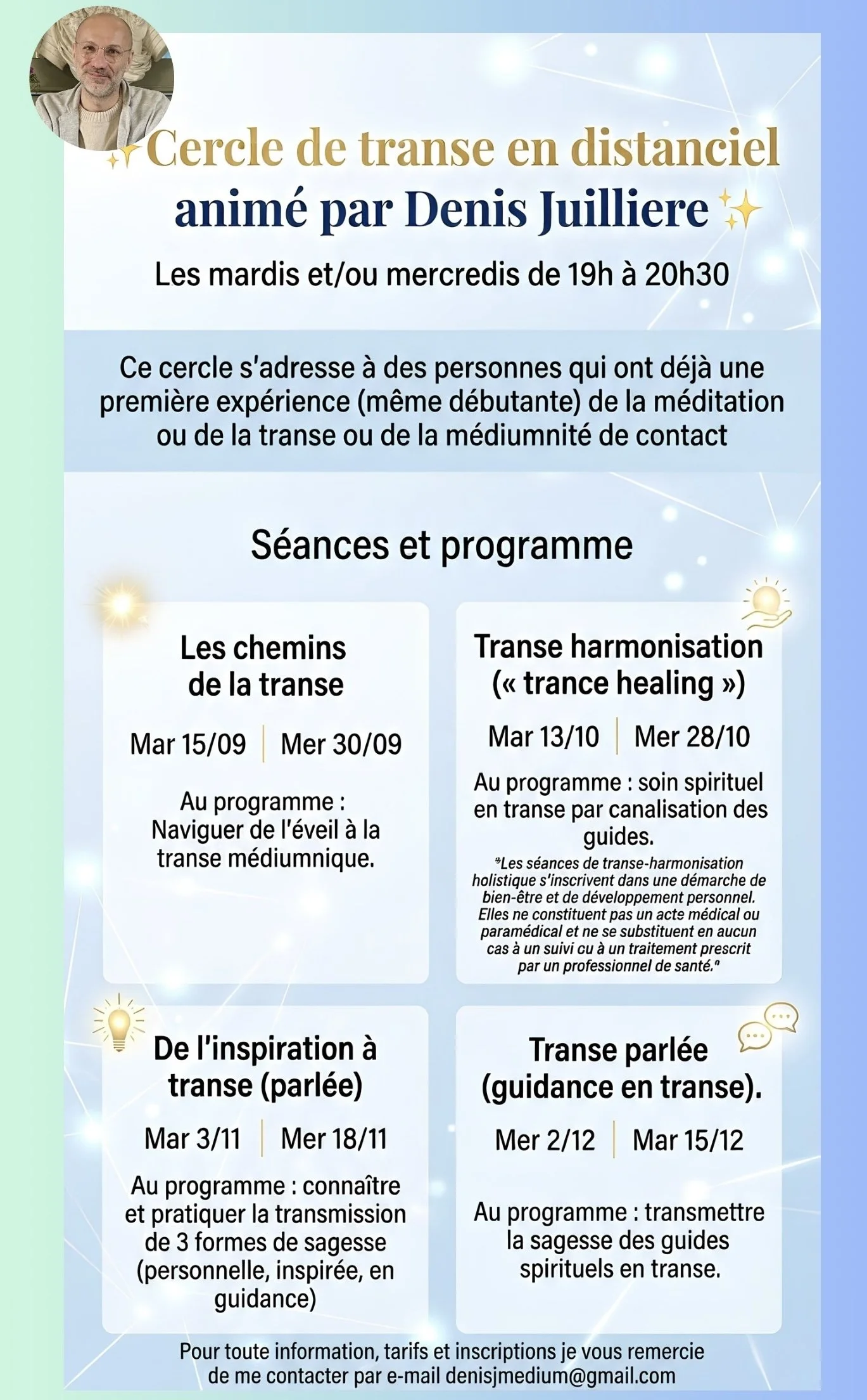 Cercle de transe en distanciel