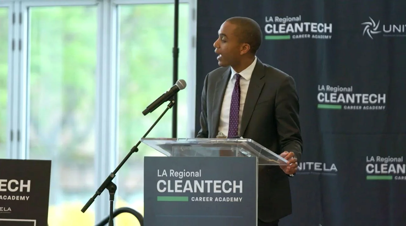 Randall Winston at the LA CleanTech Academy
