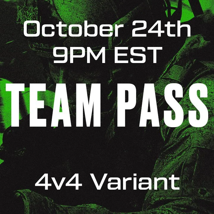 4v4 Variant - Saturday 9pm EST - ($250 GTD ) Min 12 teams to run