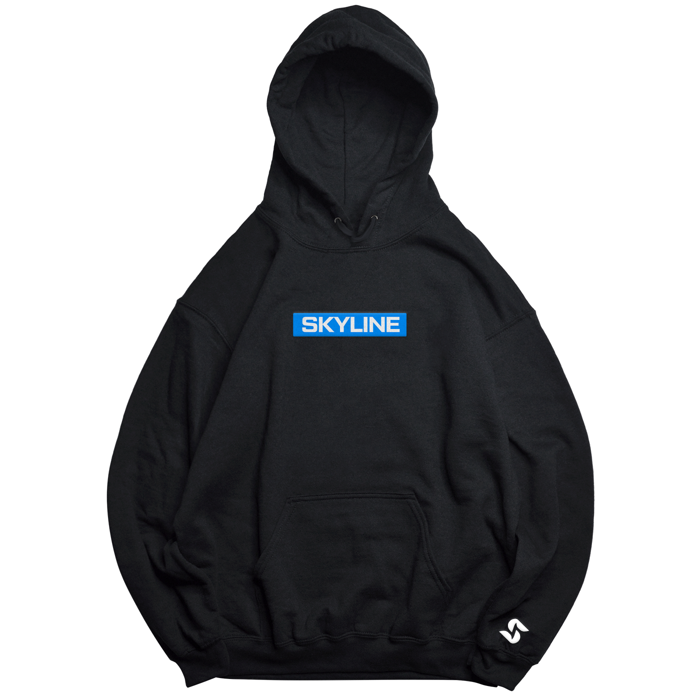Skyline Label Hoodie - Cobalt