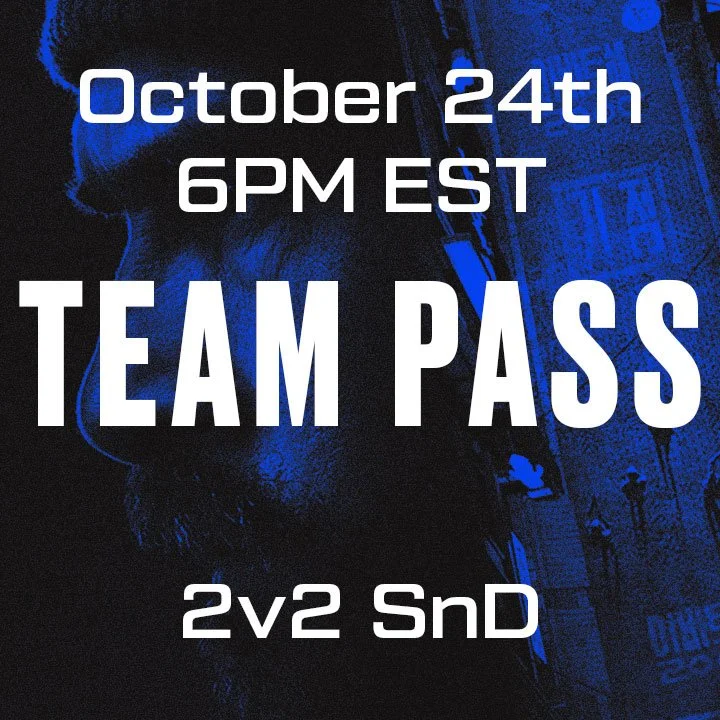 2v2 SND - Saturday 6pm EST - ($200 GTD ) Min 8 teams to run