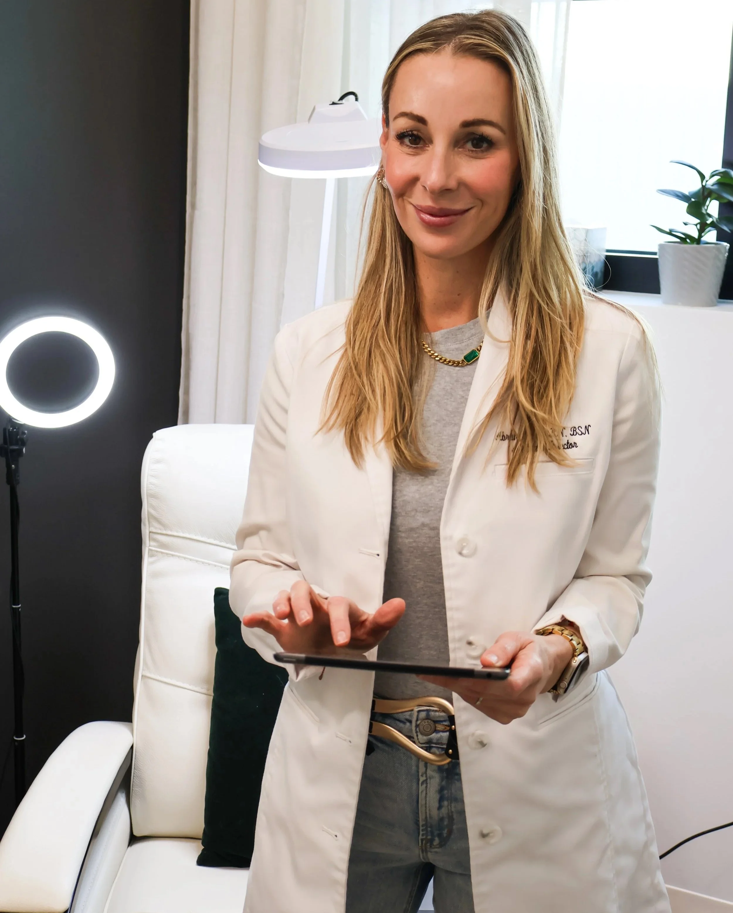 Expert aesthetic injector at Wild Palms Aesthetics providing Botox and dermal filler treatments in Mount Pleasant, South Carolina.