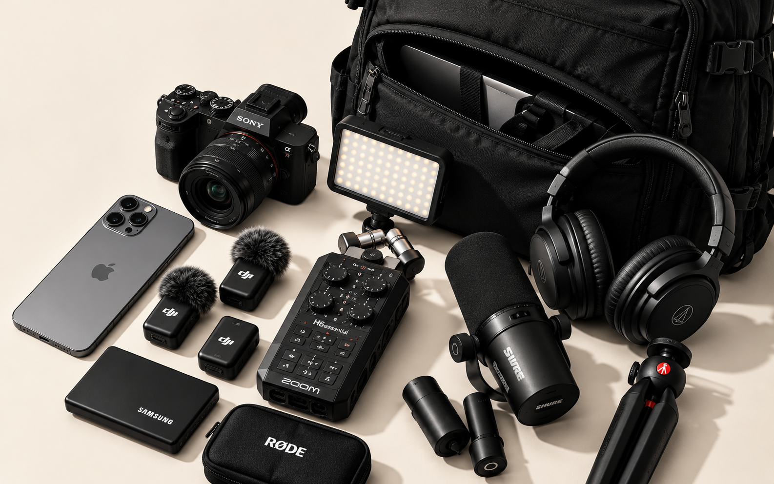 Your Entire Podcast Studio Can Fit in a Backpack