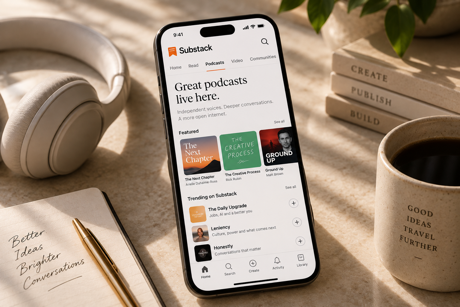 Why Substack Is Going All In on Podcasting