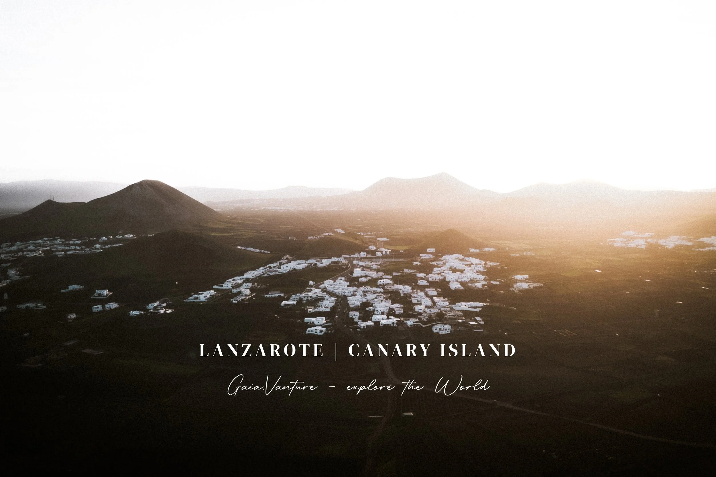 Lanzarote morning dust