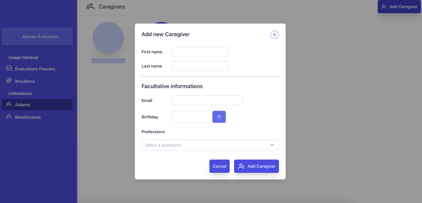 Leka is a web application for APF France handicap, designed to track the progress of children with disabilities. I built it from scratch based on a product manager’s mockup, developing the interface, database, tracking system, and data visualizations