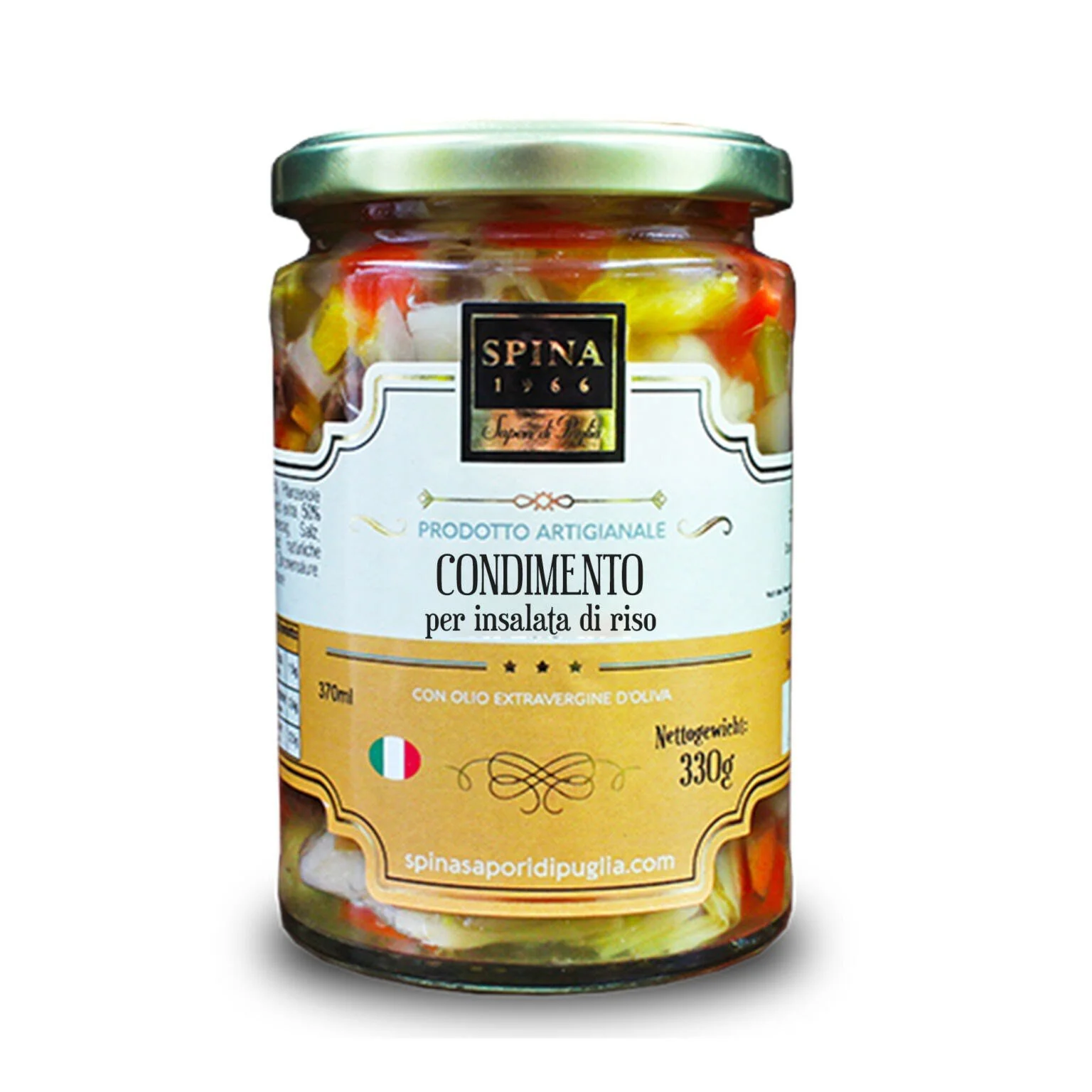 Condimento per insalata di riso con olio Evo 330 g