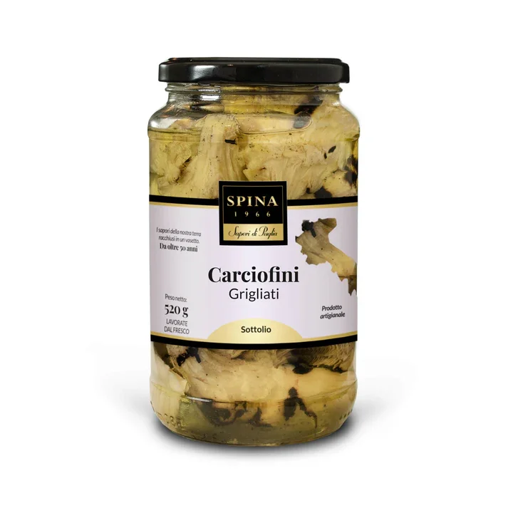 Carciofini Grigliati Spaccati 520 g