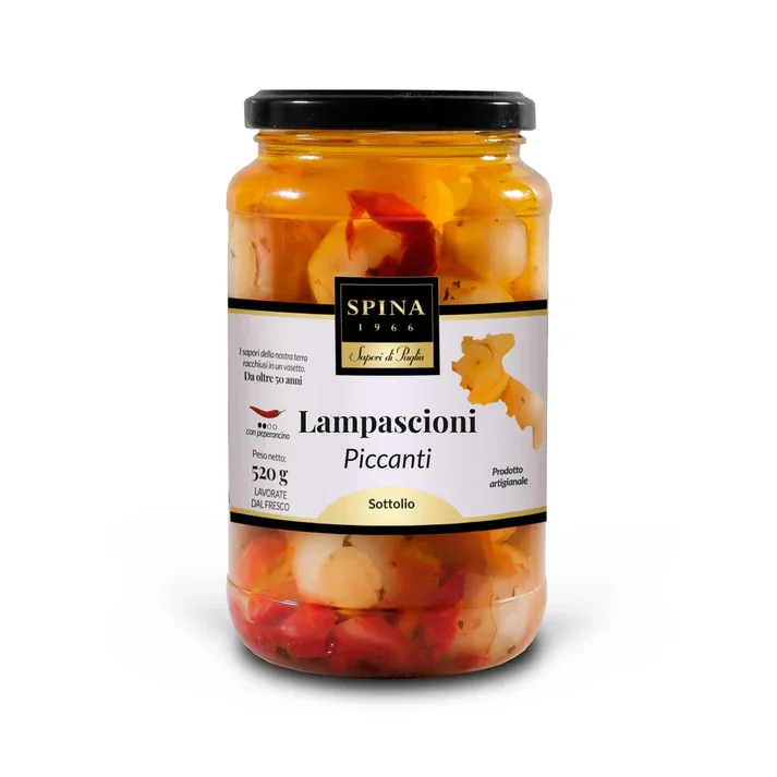 Lampascioni con peperoncino 520g