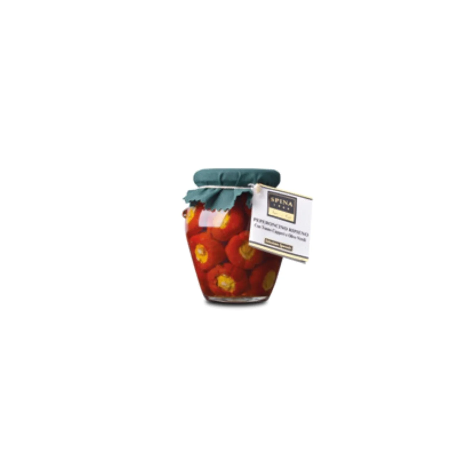 Peperoncino Ripieno con Tonno, Capperi e Olive Verdi 330 g