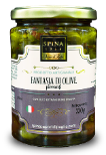 Fantasie di Olive con peperoncino con olio evo 330 g