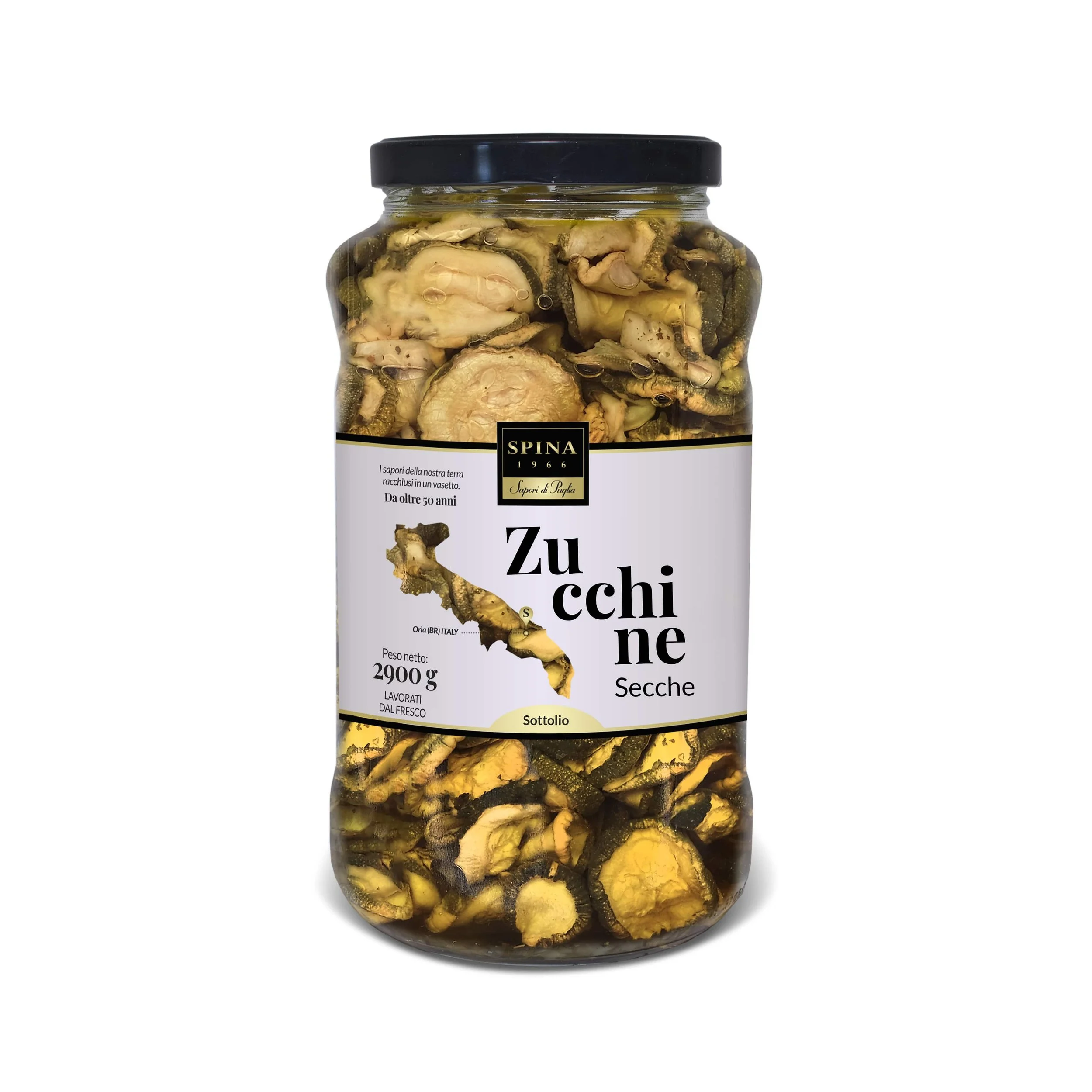 Zucchine Secche in olio evo 280 g