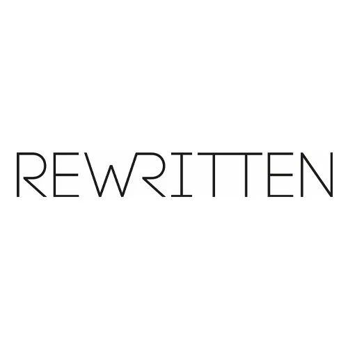 Rewritten logo