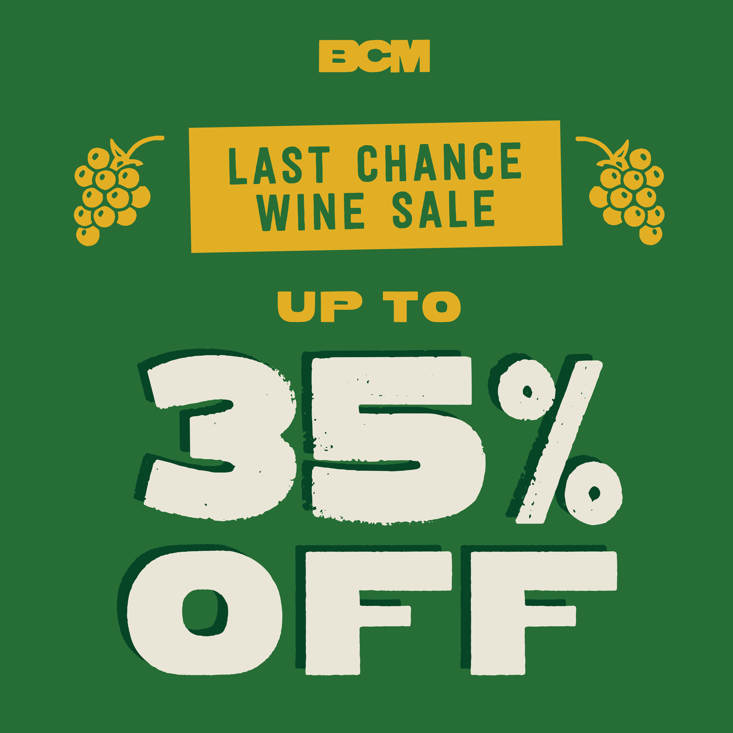Last Chance Wine Sale