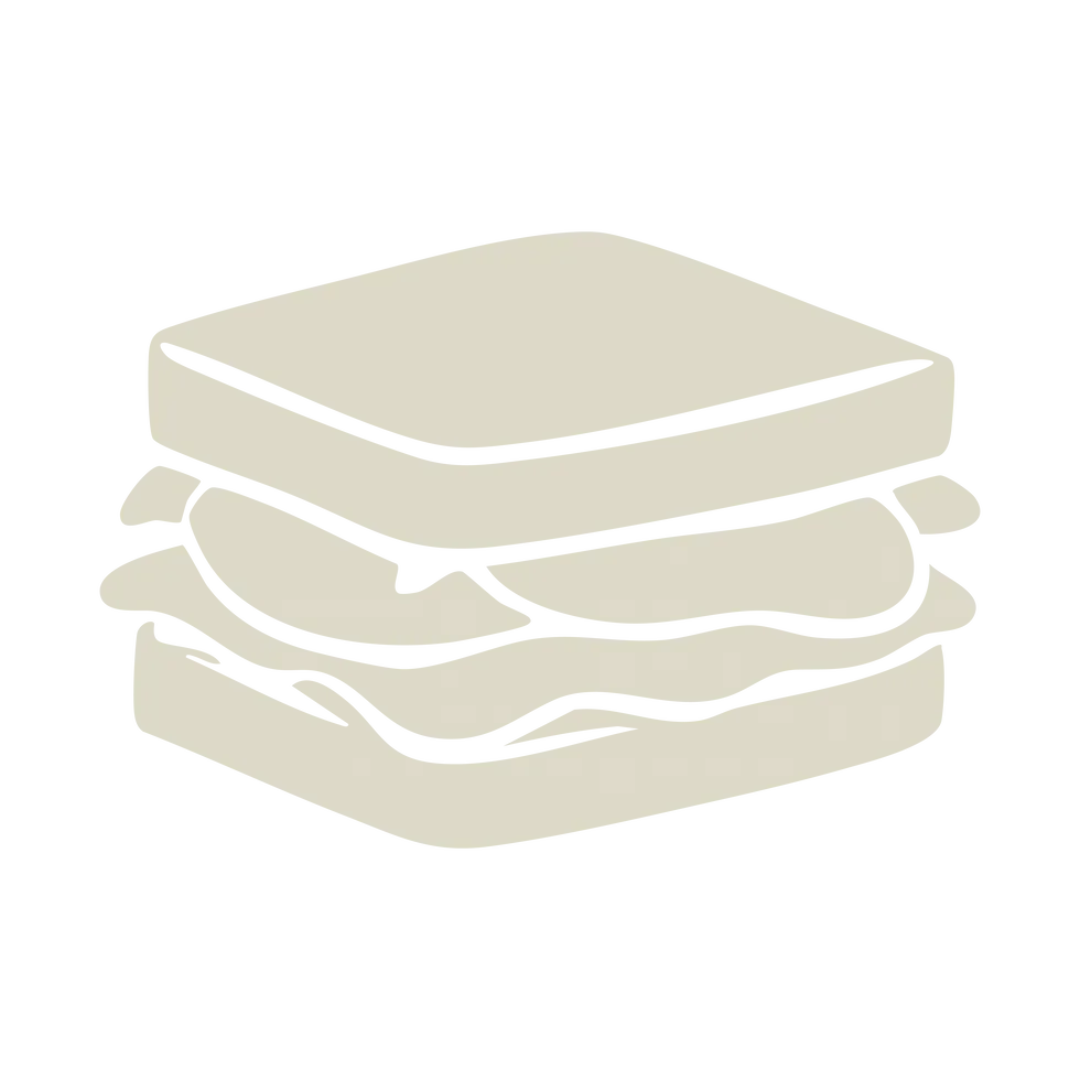 Image of a stacked sandwich.