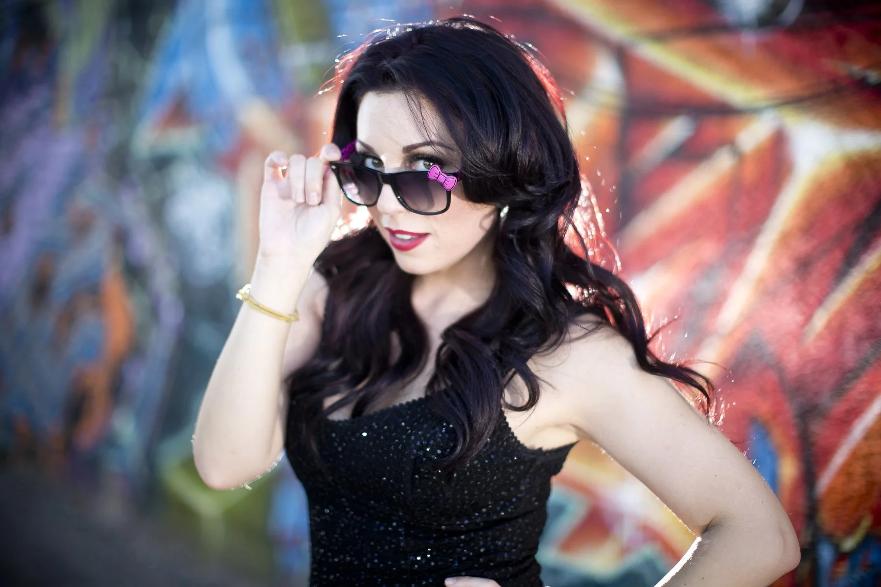 Amelia, founder of Amelia C & Co Las Vegas bridal hair and makeup, 2012