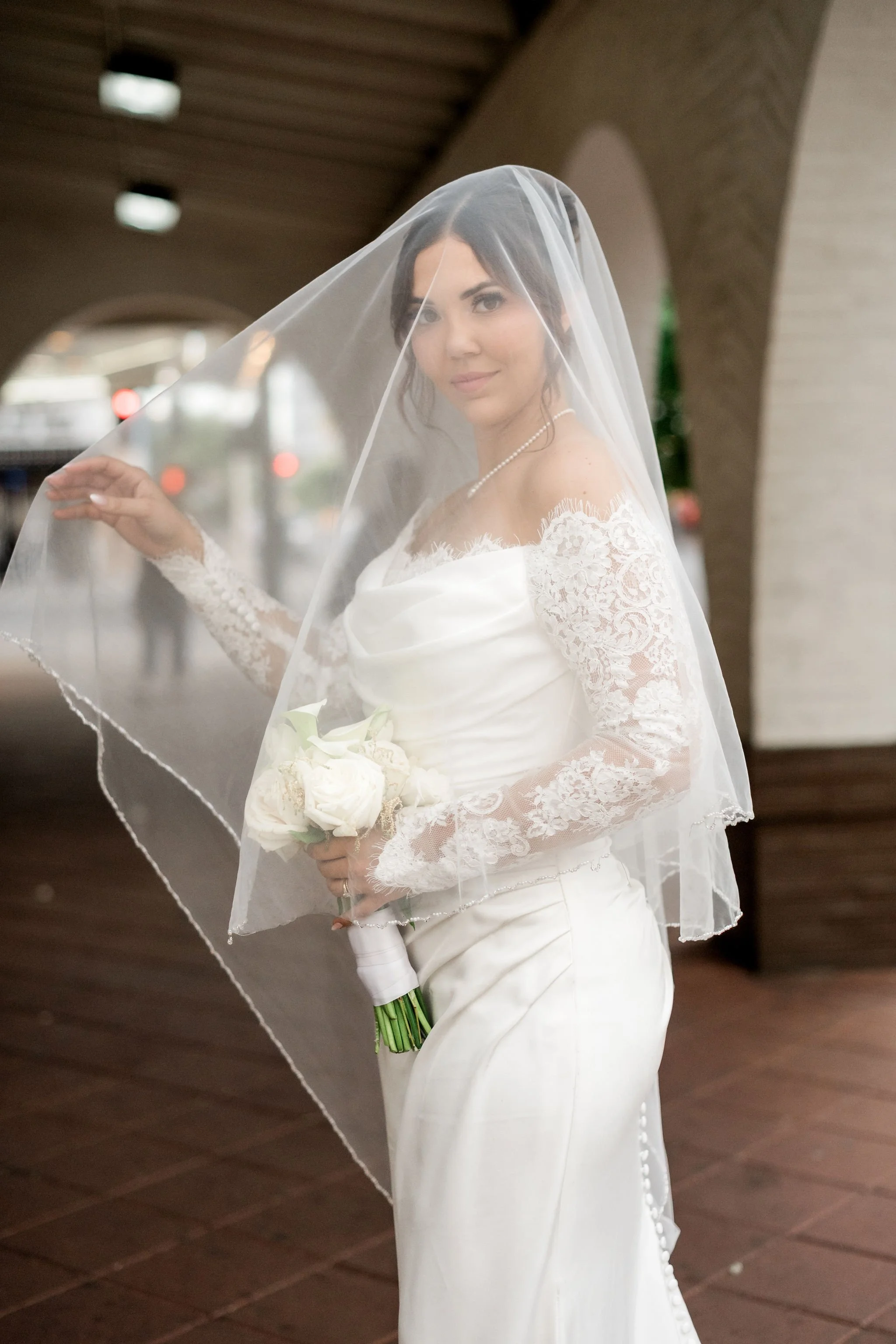 Wedding Hair & Makeup in Las Vegas, Portrait by Liz Le at 5th Street School