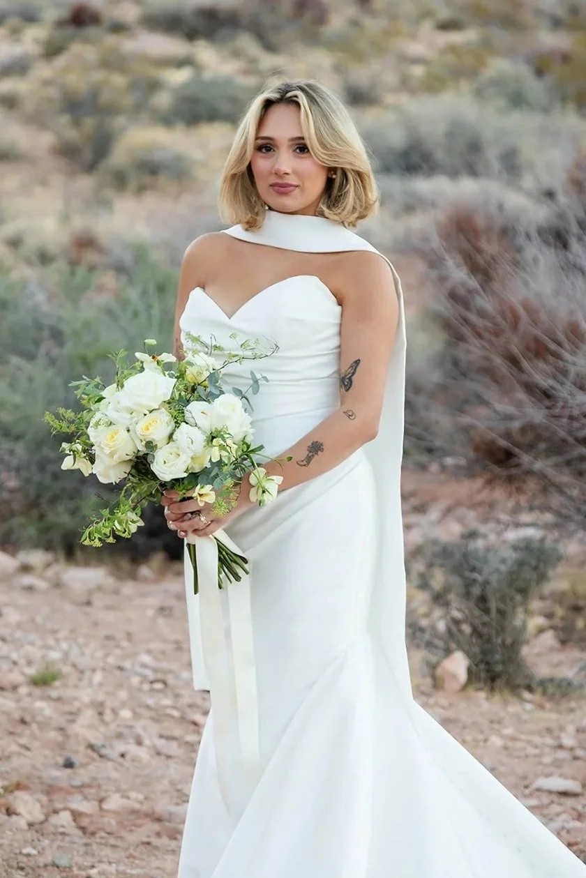 Red Springs Winter Wedding for Melysa and Carlos - Elopement Las Vegas, Amelia C & Co